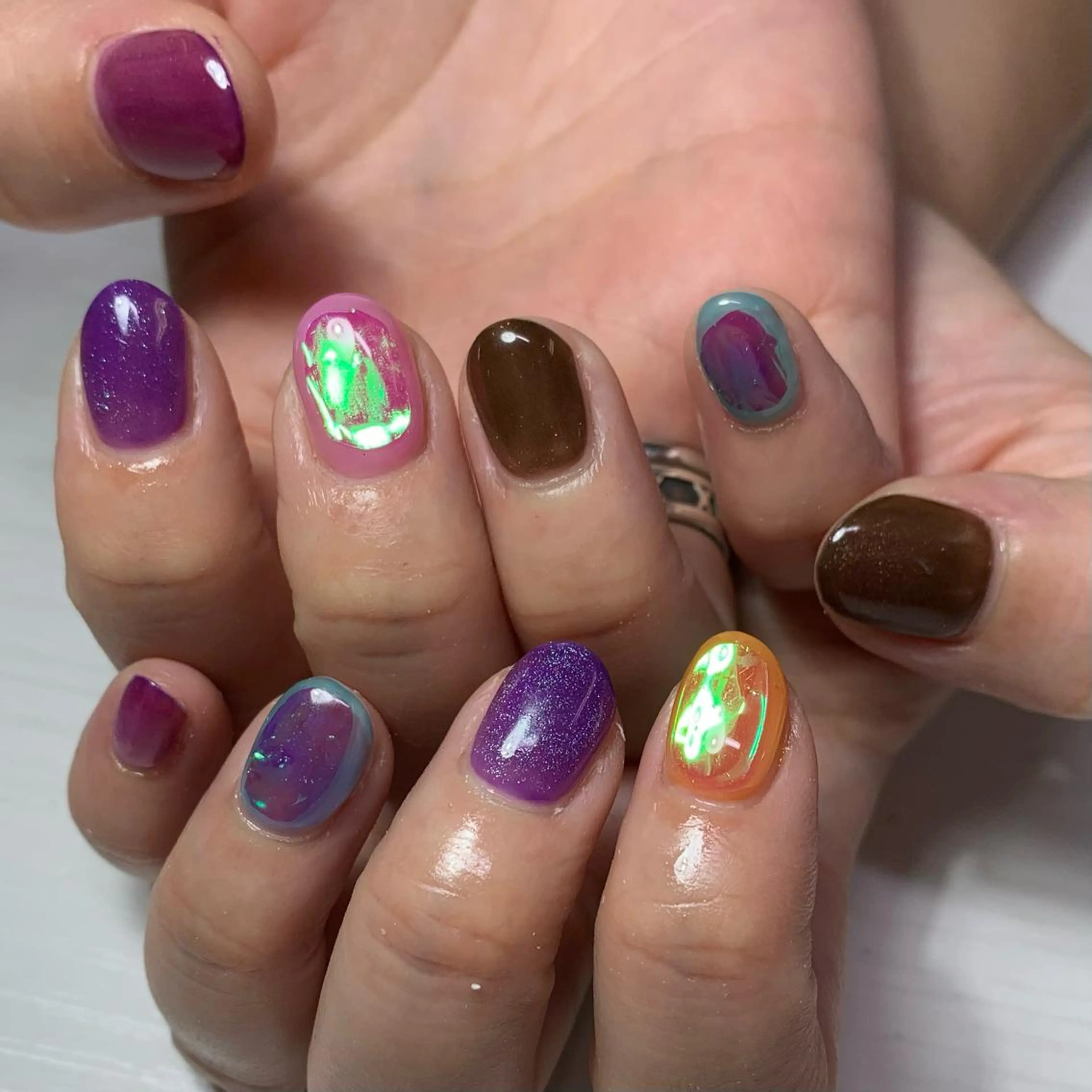 ネイル καρδιά -ｶﾙﾃﾞｨｱ-のネイルデザイン