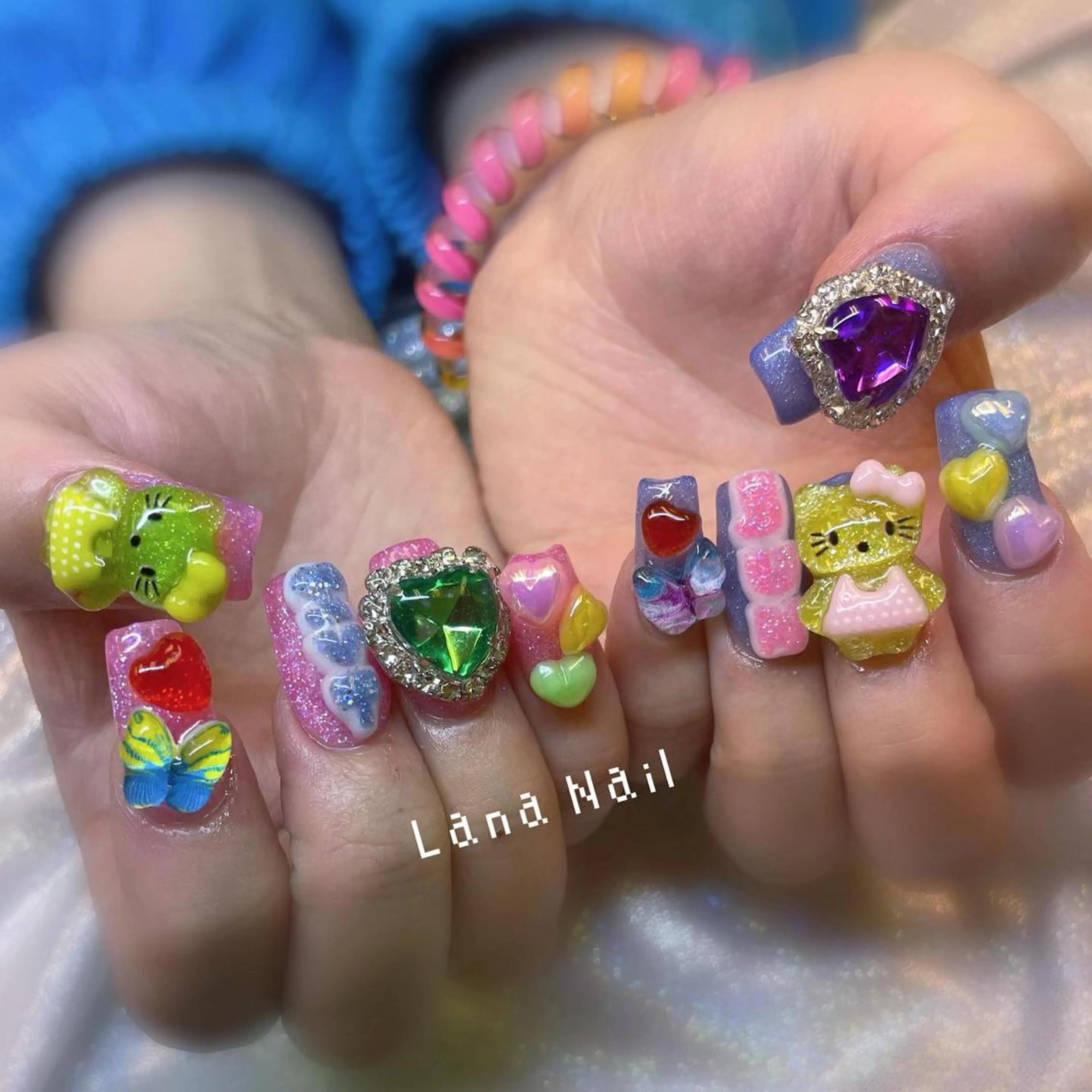 ネイル スカルプネイル Lana Nailのネイルデザイン