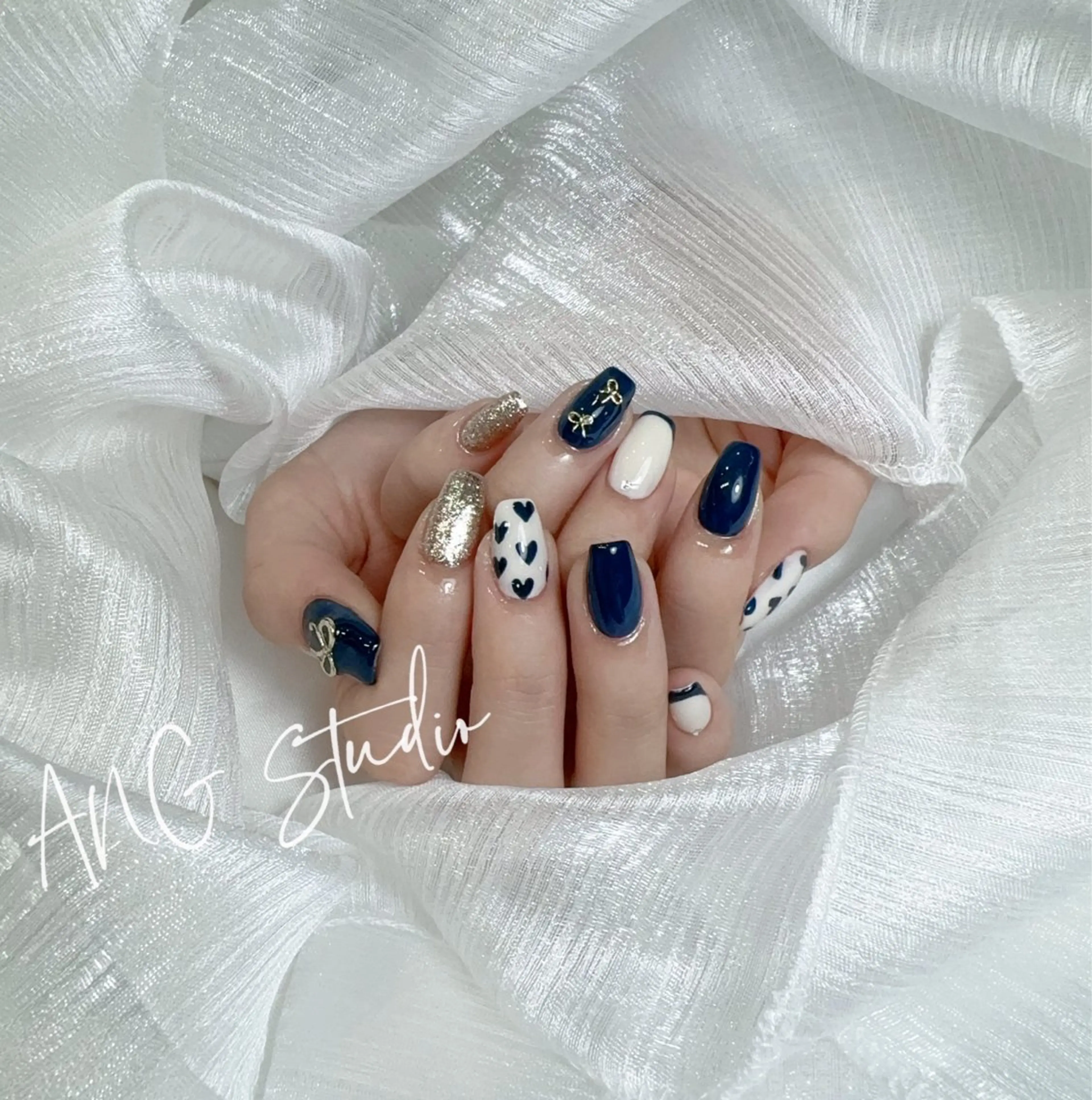 ネイル ハンドネイル ハンドケア ANG Studioのネイルデザイン