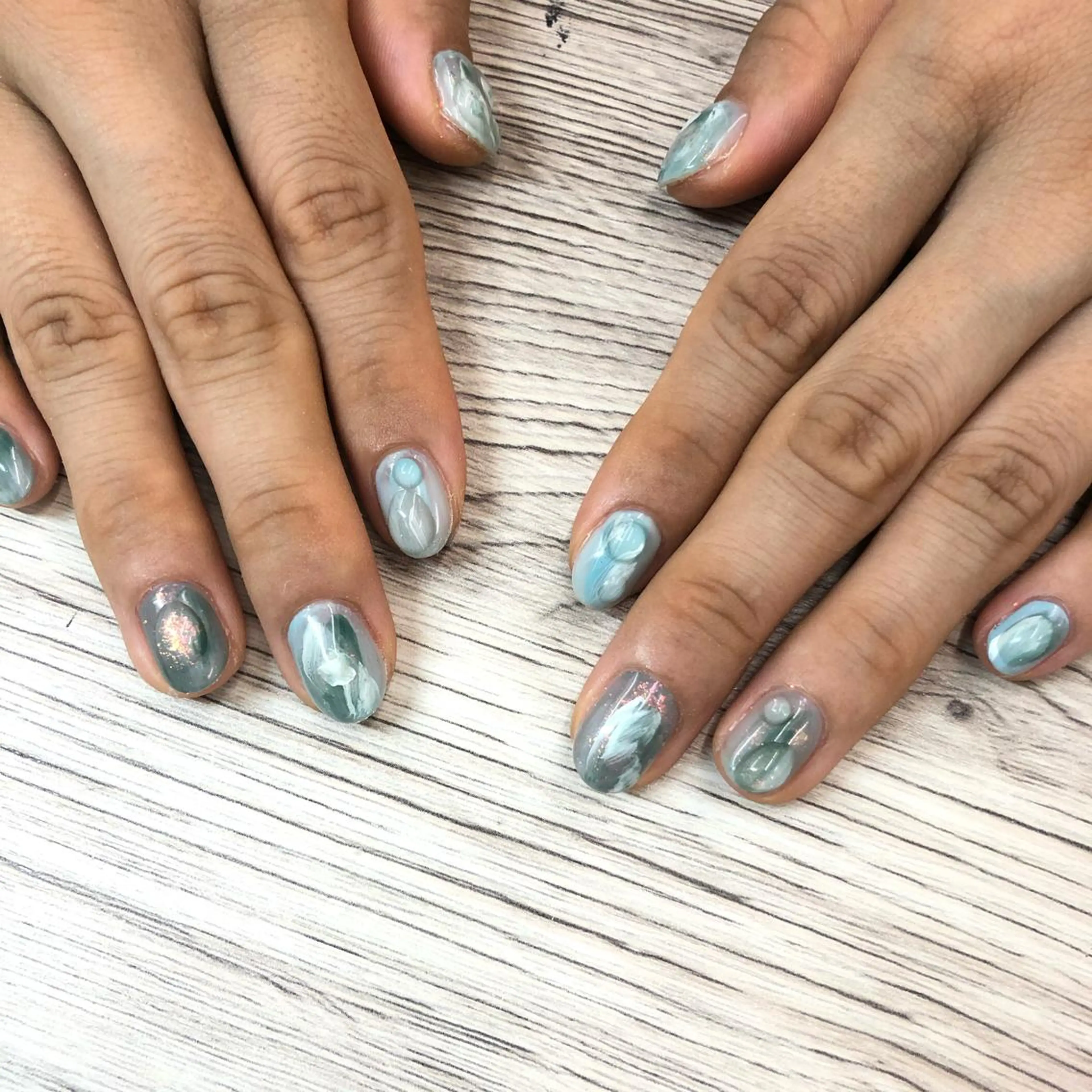 ネイル 🎀AYAKO 🎀中韓ネイルのネイルデザイン