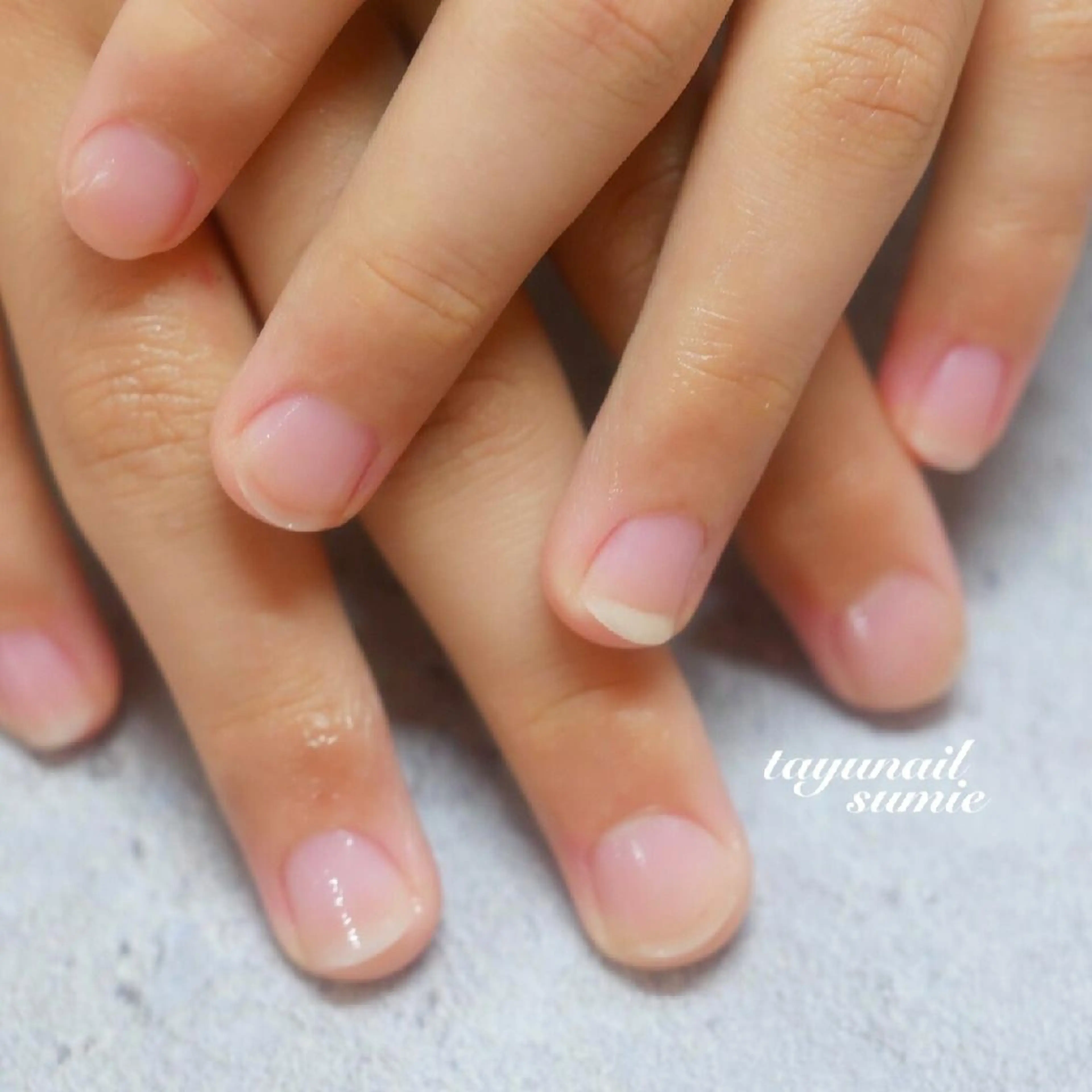 ネイル ブルー ジェルネイル パラジェル ネイルサロン 【たゆnail】のネイルデザイン