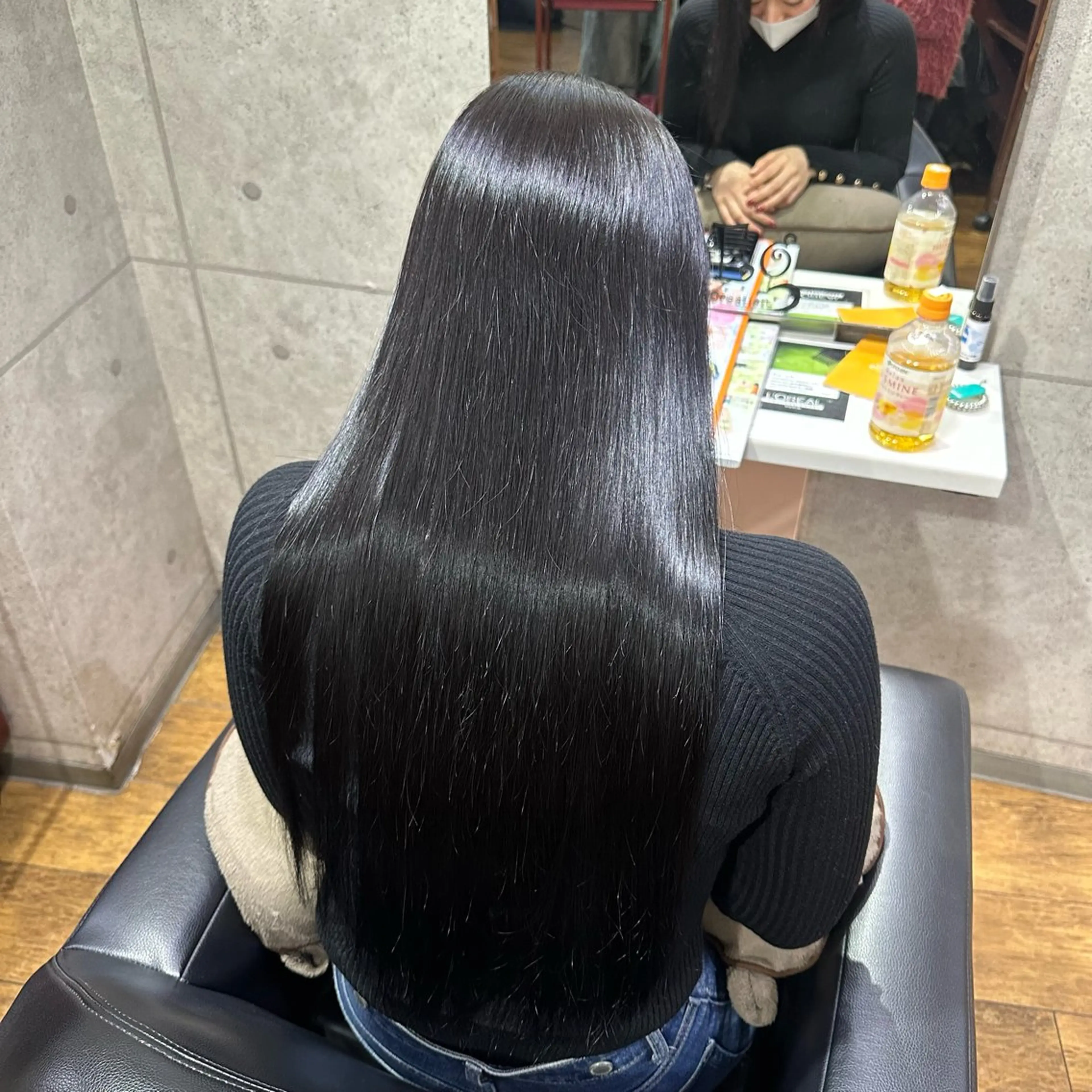 【🌆夕方4時以降限定🌆】カット✂️+縮毛矯正✨の写真