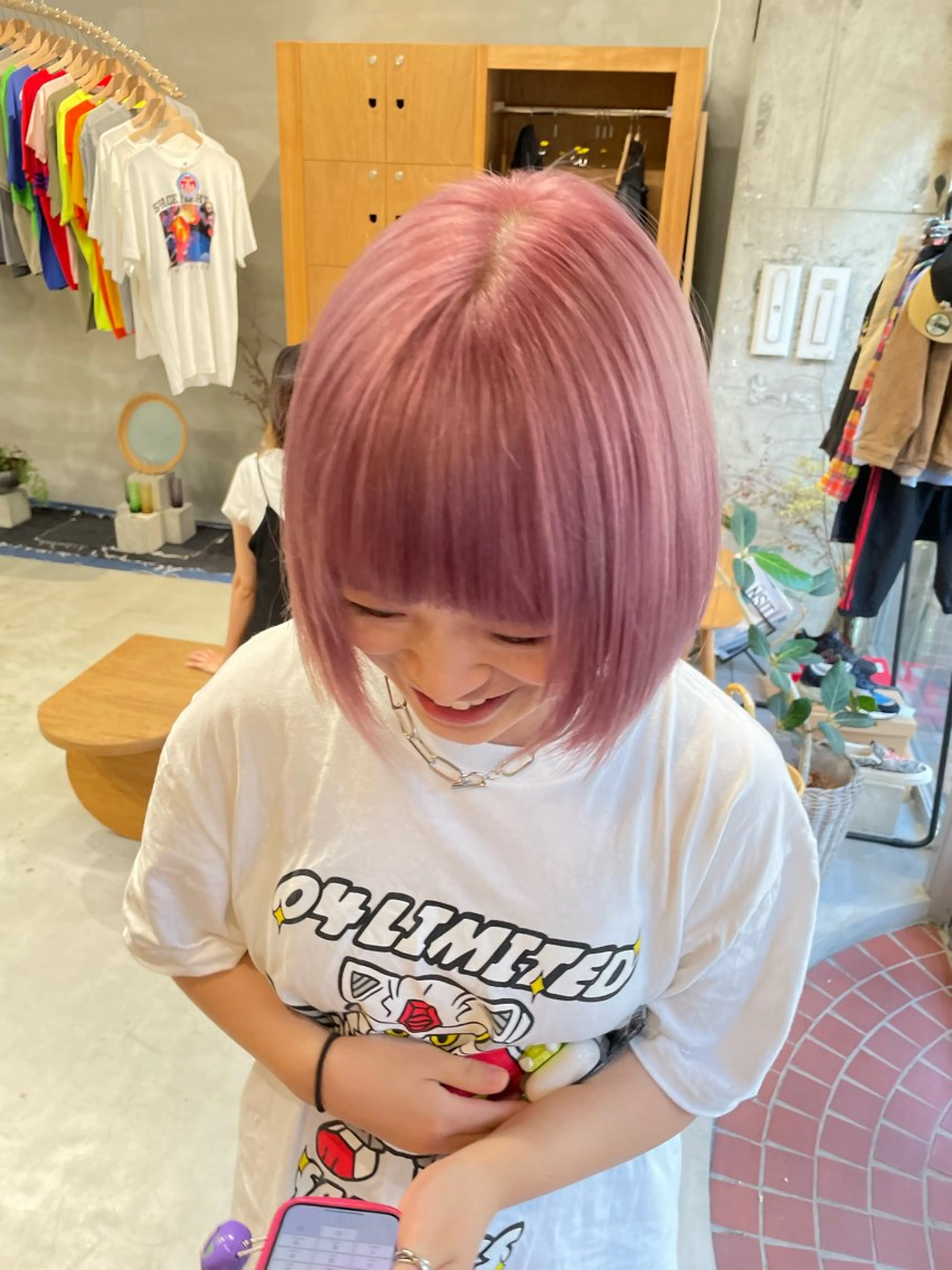 カラー wewe: momoeのヘアスタイル