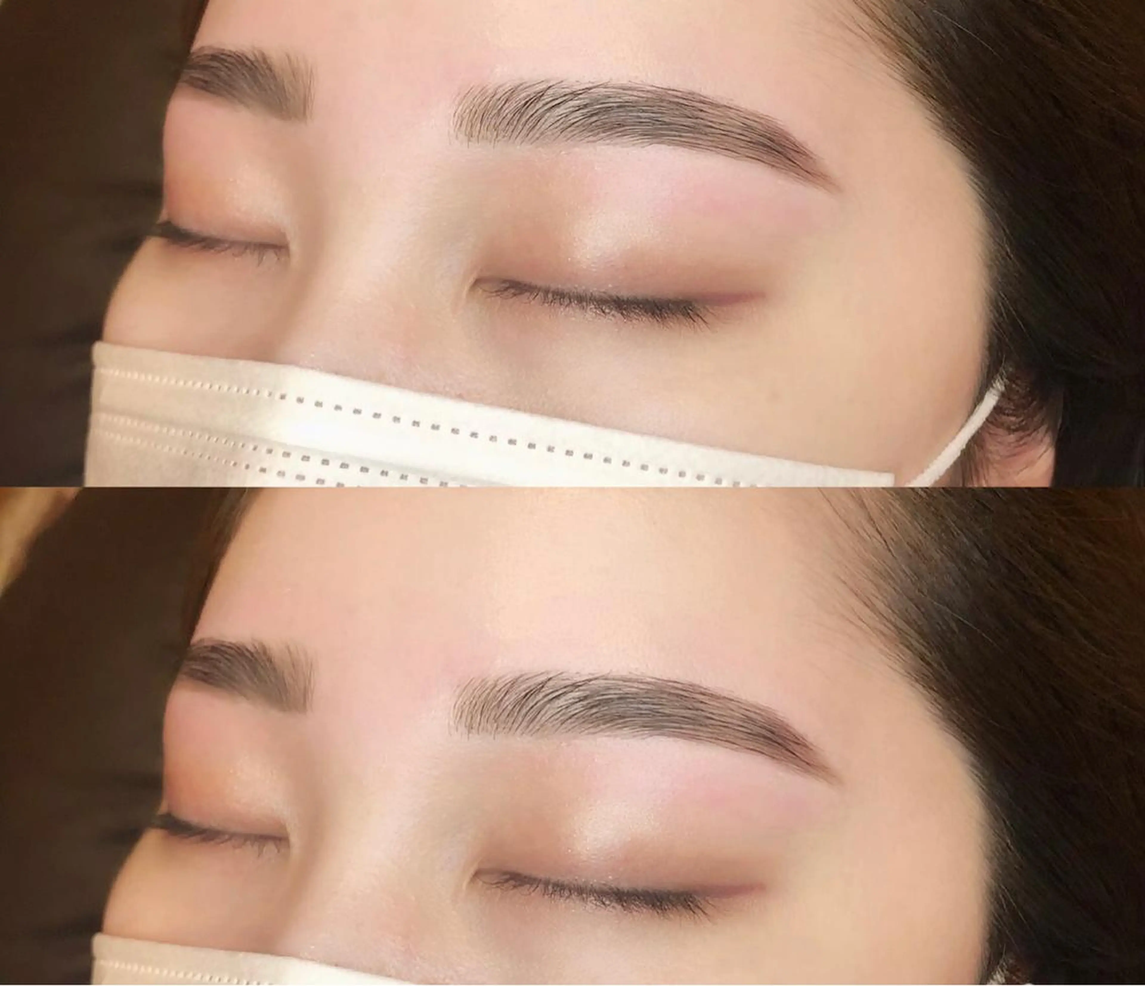 アイブロウ ハリウッドブロウリフト carina 平野真美のマツエク・マツパデザイン