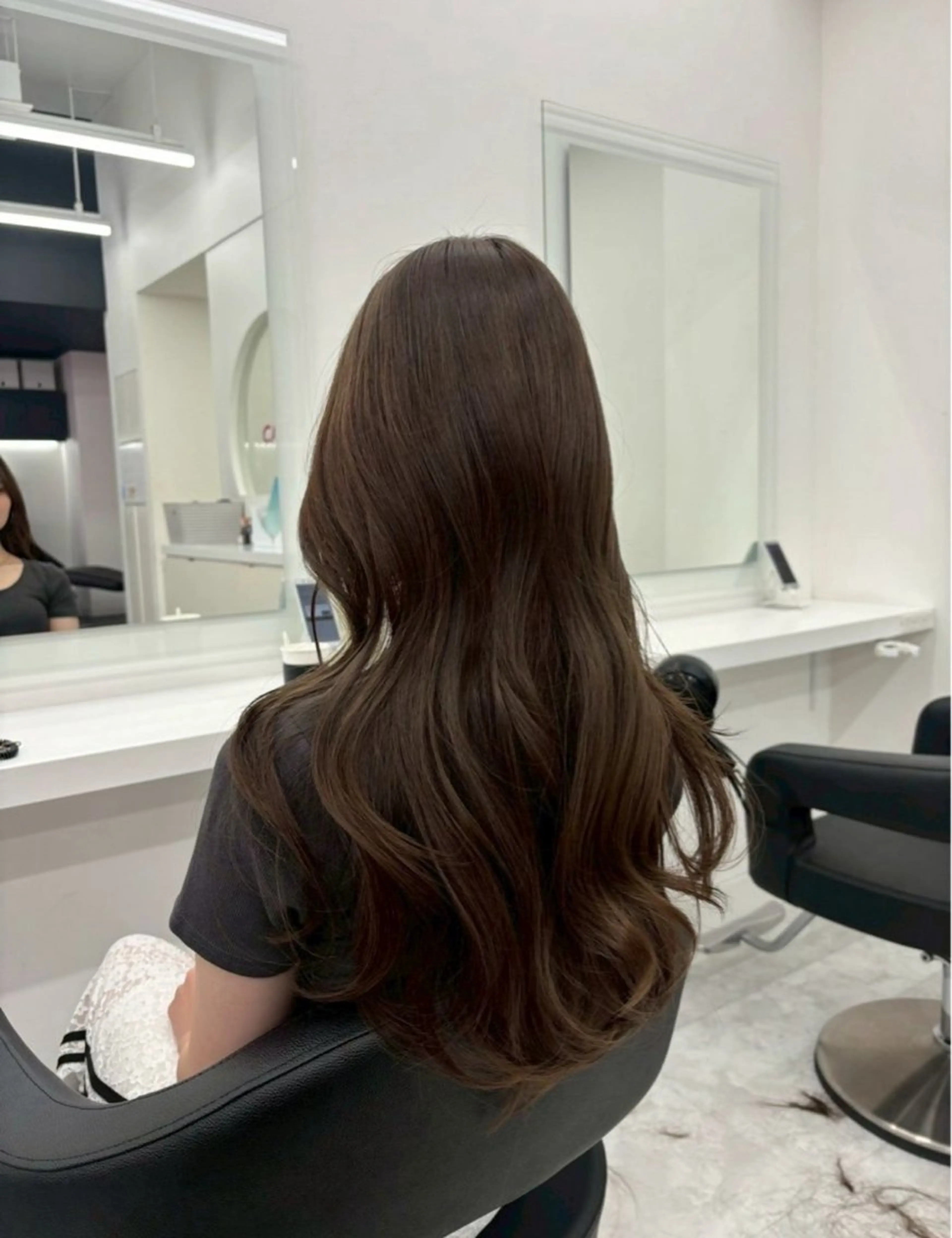 ロング カラー 透明感カラー トリートメント 🤍透明感推しカラー 🤍yui‪💞✨のヘアスタイル