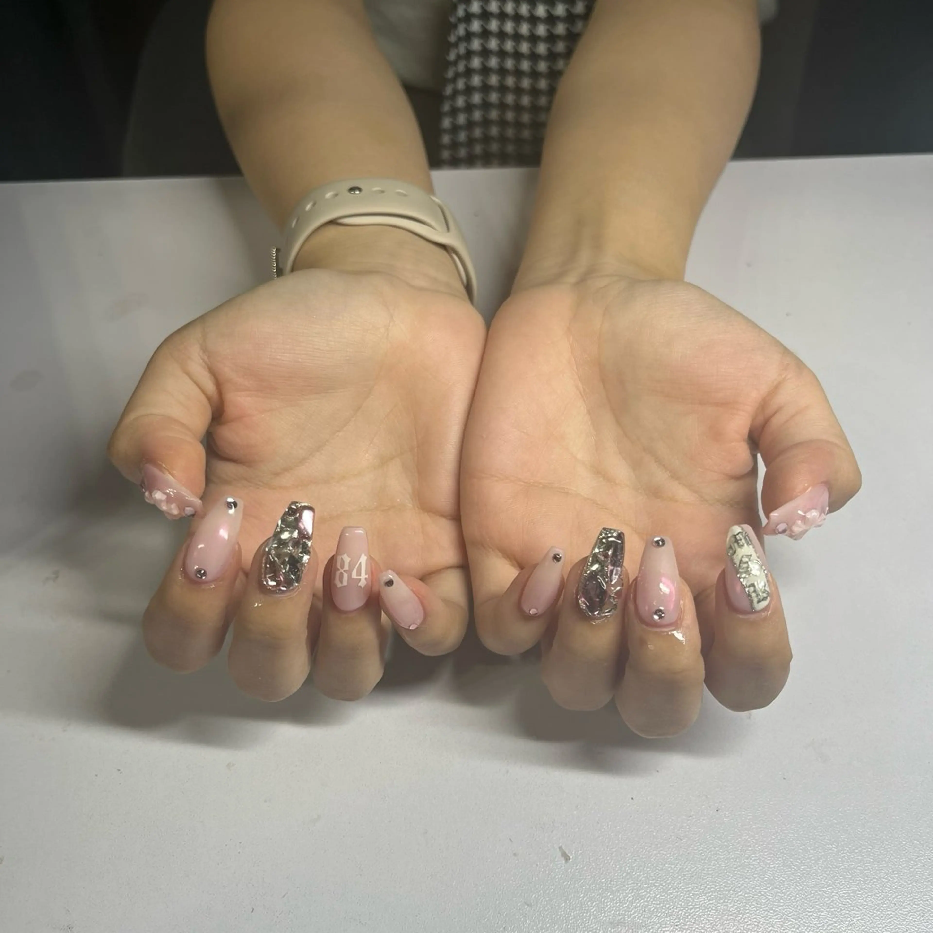 ネイル ハンドネイル IROHA nail Ami🐊🎀のネイルデザイン
