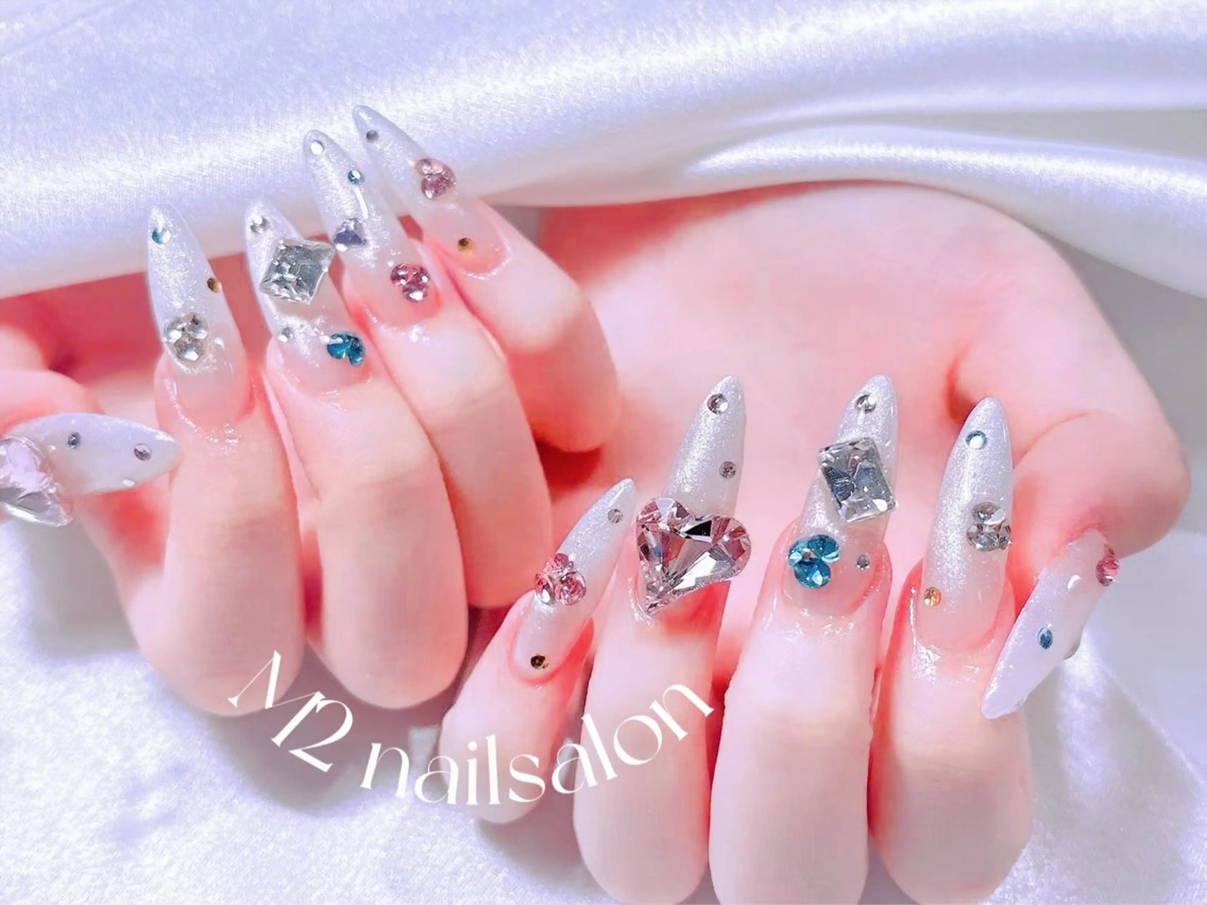 ネイル 長さだし専門店 M2　rikaのネイルデザイン