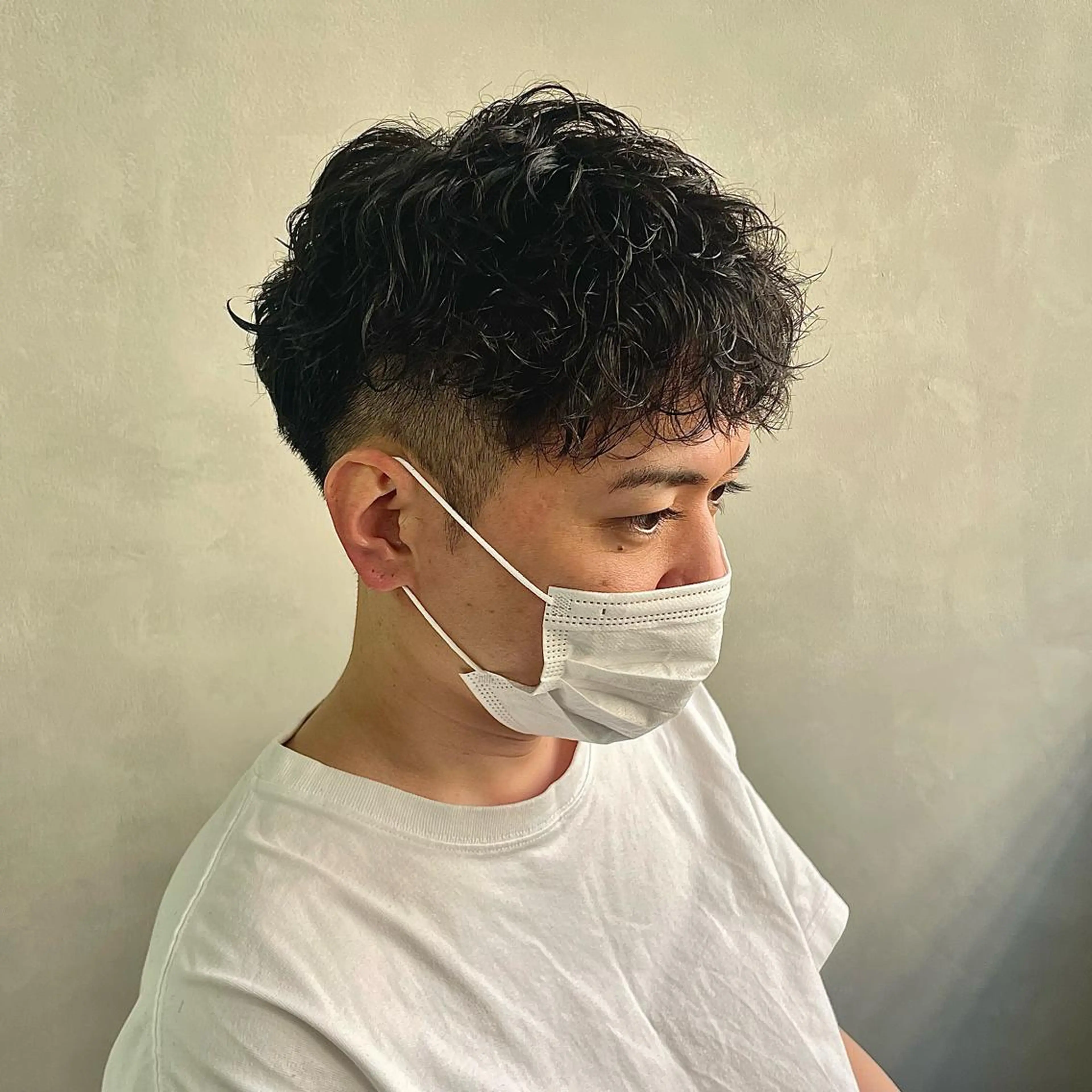 ショート パーマ メンズ 🫧縮毛矯正/髪質 改善🫧熊野未来のヘアスタイル