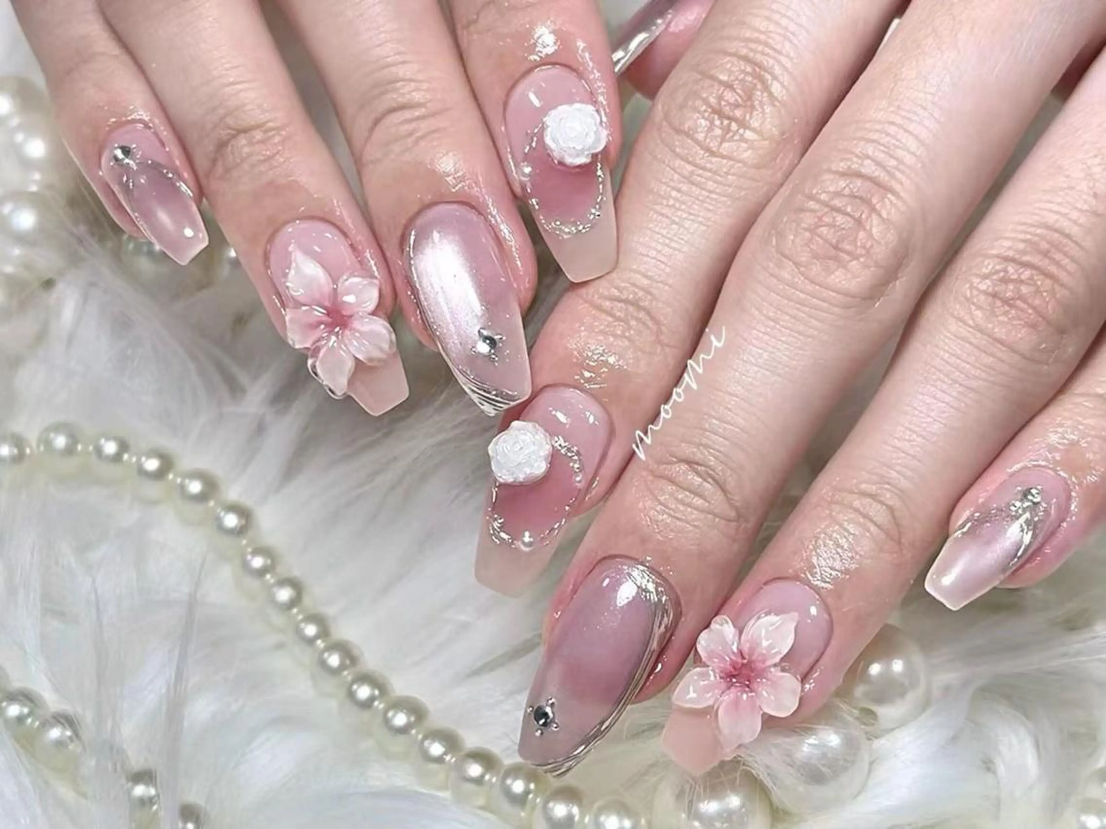 ネイル moomi nail スカルプ専門のネイルデザイン