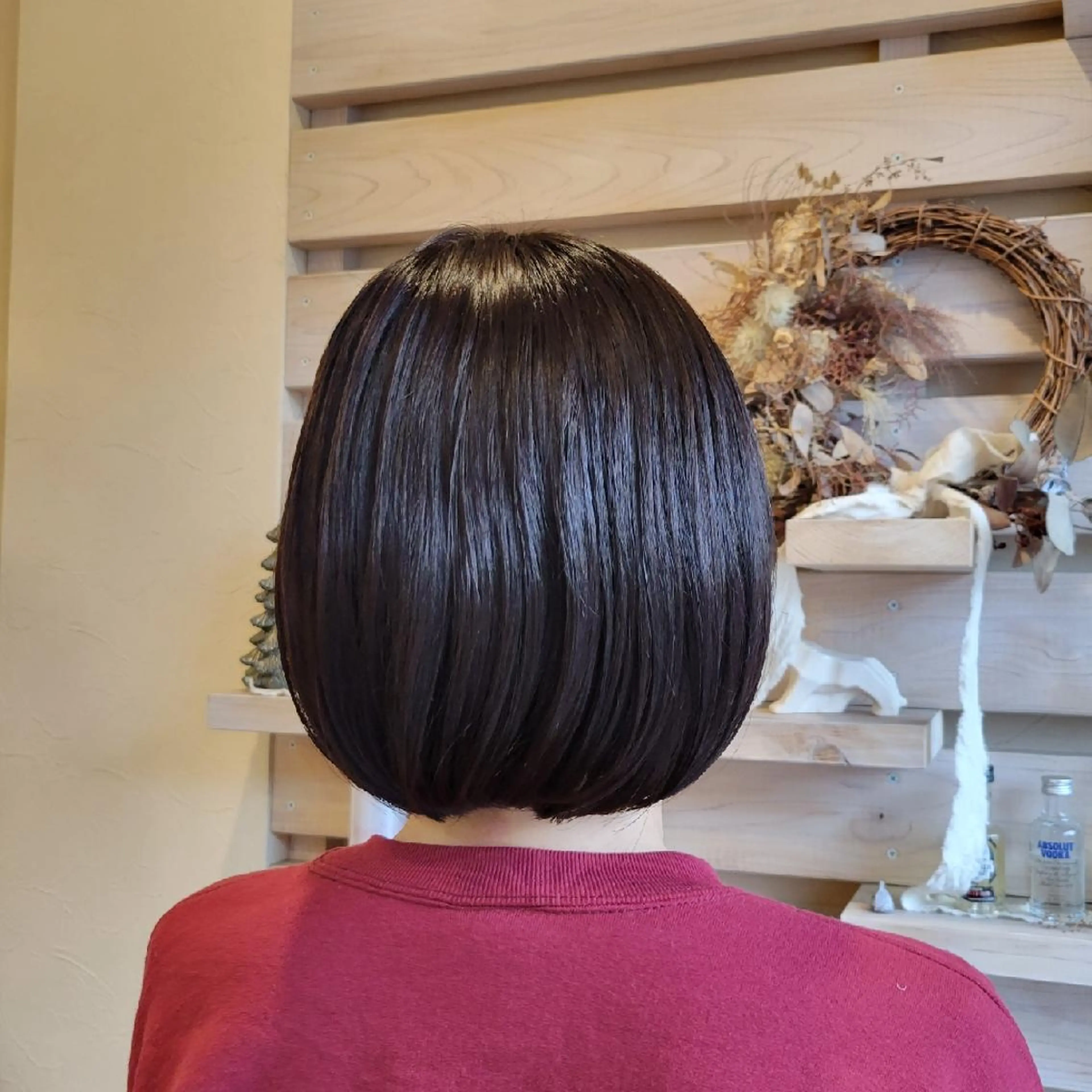 カラー アッシュ アッシュブラウン ブラウンカラー な ほのヘアスタイル