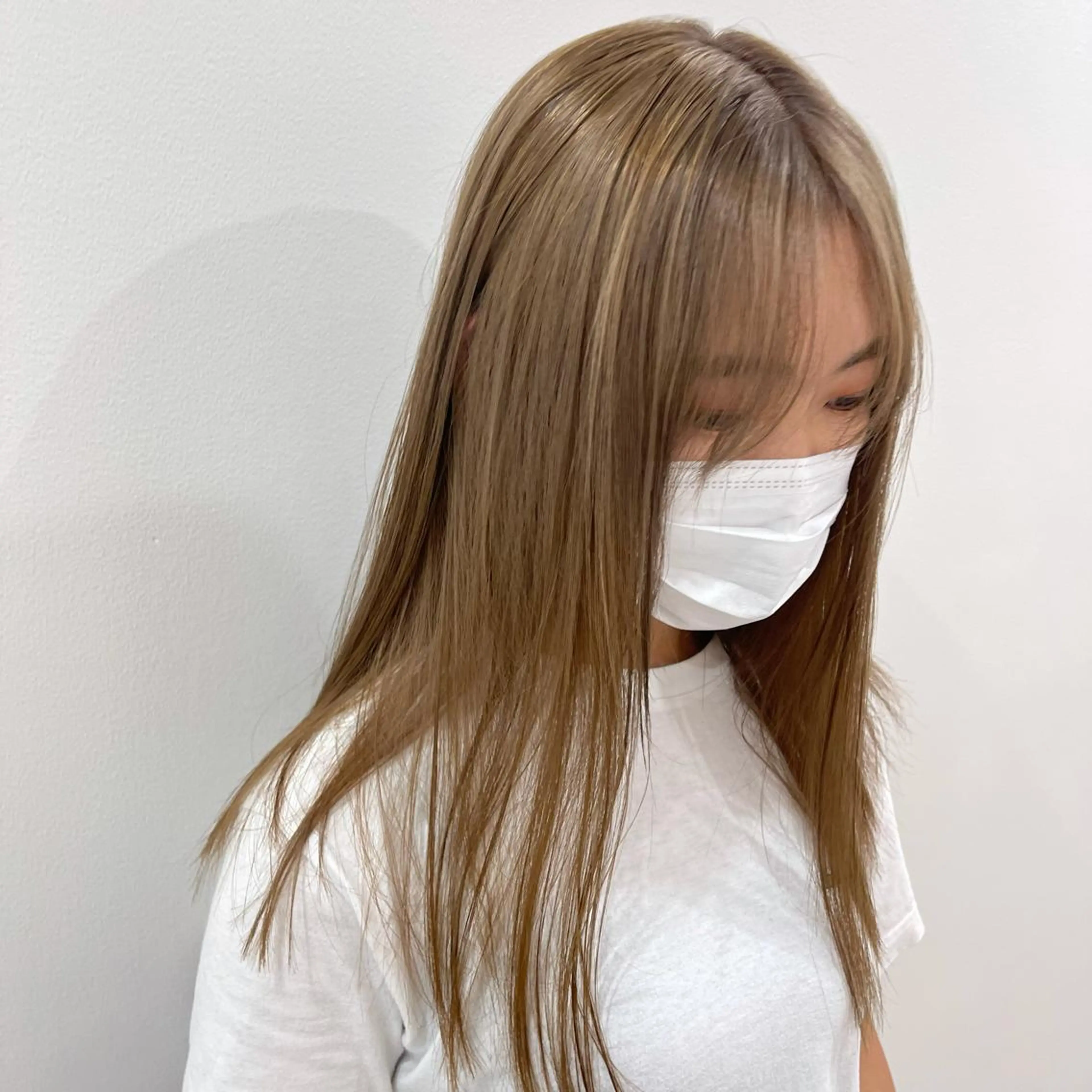 セミロング ワンホン/エクステ ケラチン/Kaitoのヘアスタイル