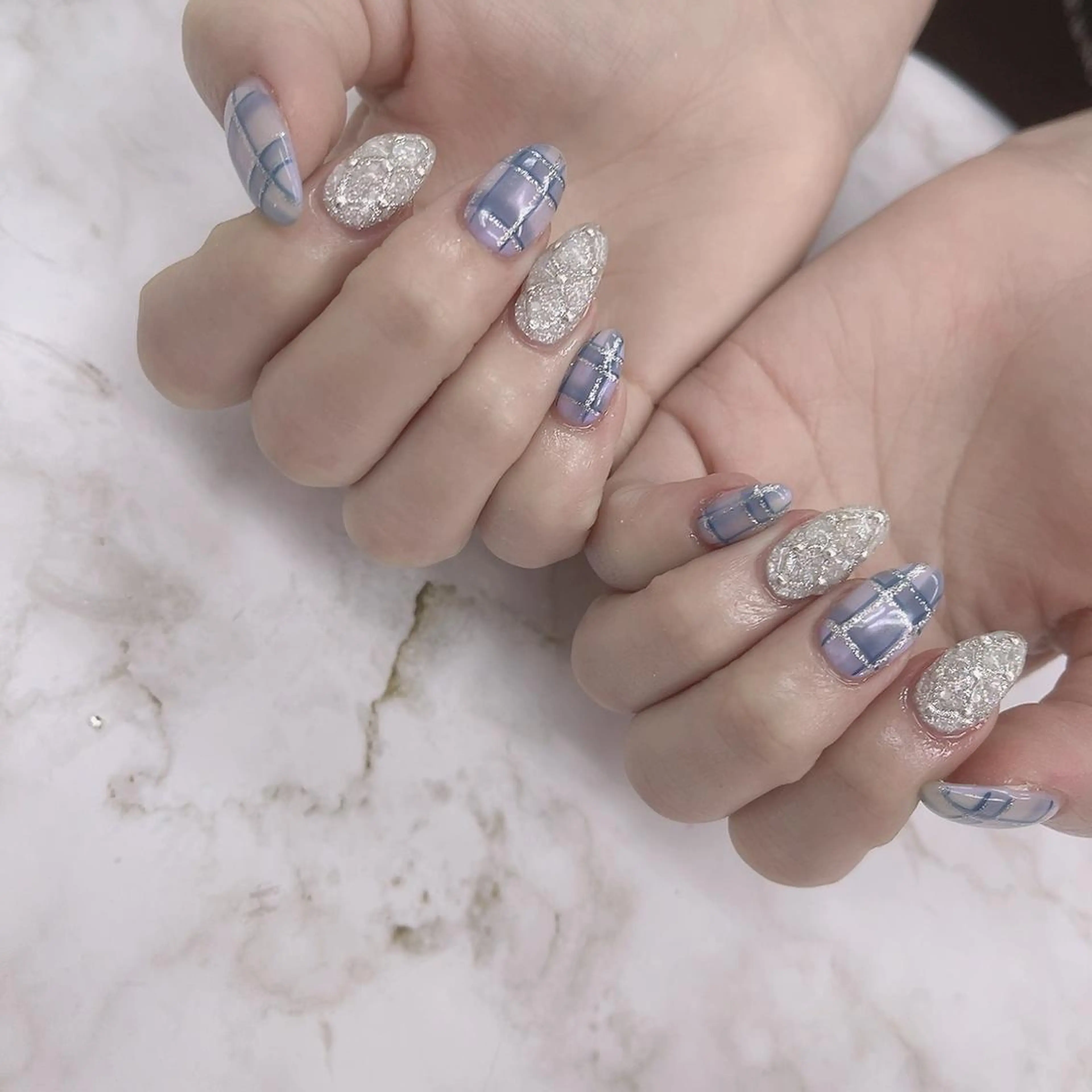 ネイル 🦋ネイルサロン ブラン🌈ゆりのネイルデザイン