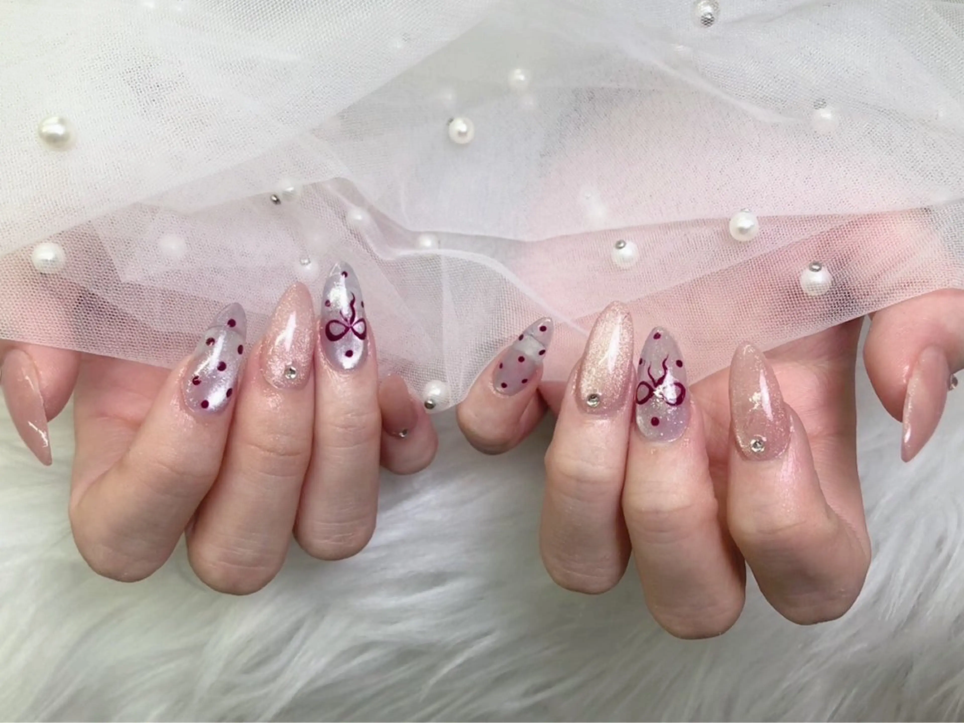 ネイル lucky nail 歌舞伎町のネイルデザイン