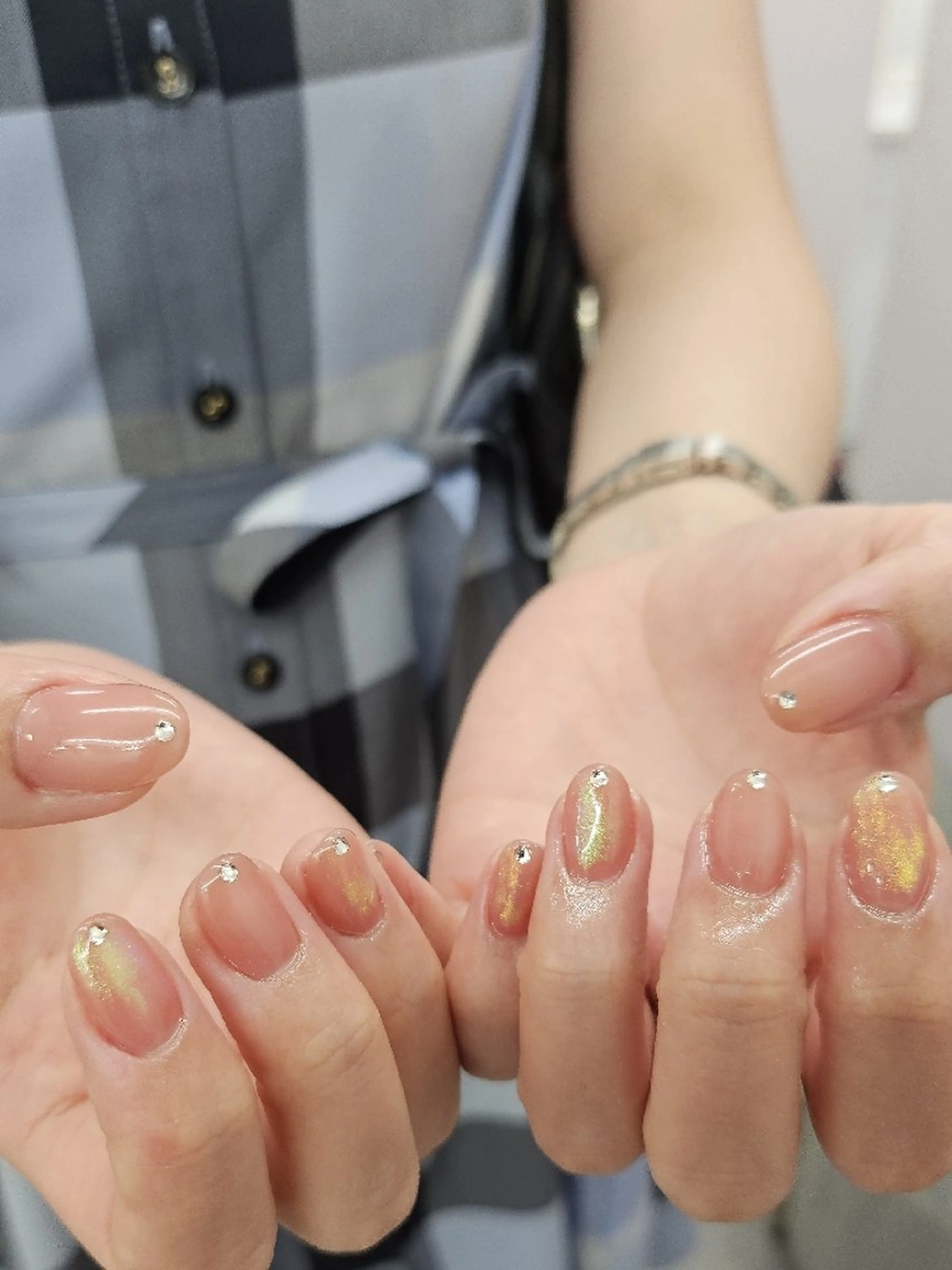 ネイル アートネイル ジェルネイル オフィスネイル ワンカラーネイル パラジェル ハンドネイル puku nail 🌼kazu🌼のネイルデザイン