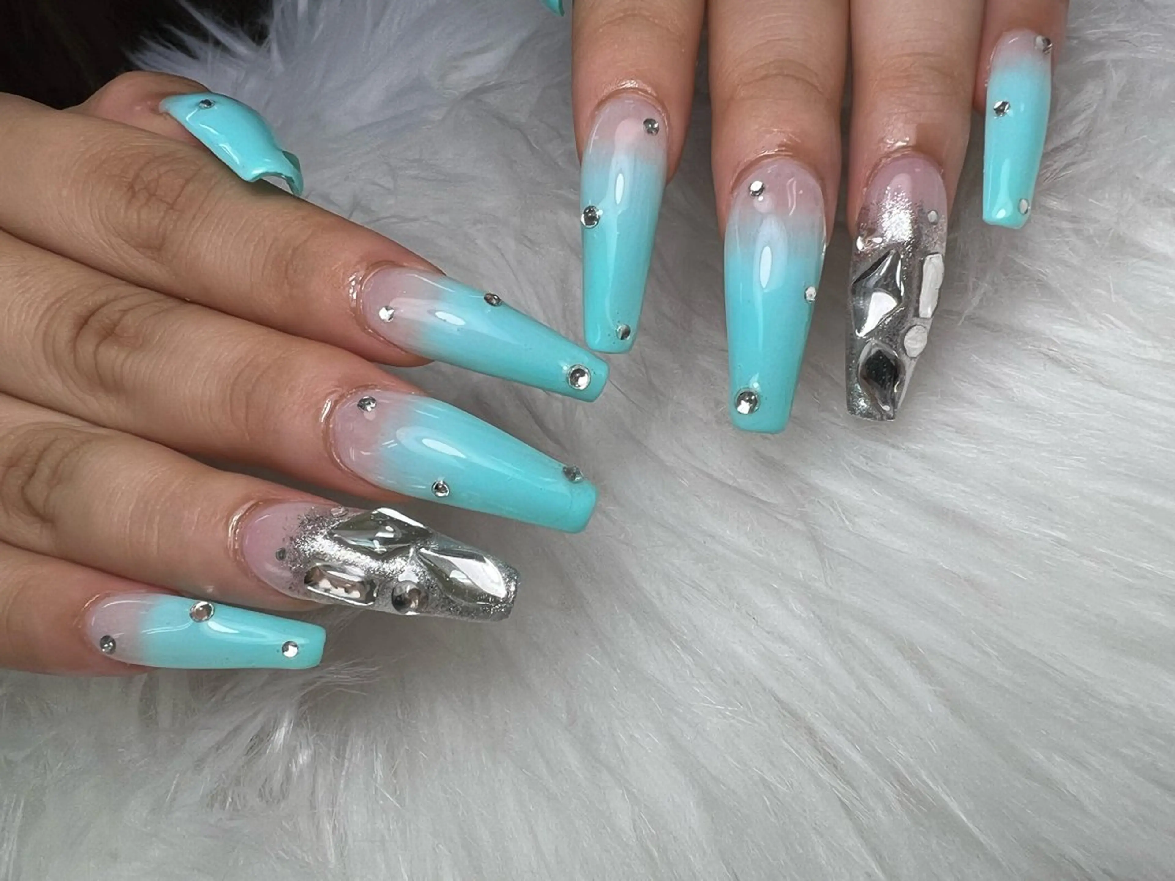 ネイル ハンドネイル Mana‪ ‪·͜· ❤︎‬のネイルデザイン