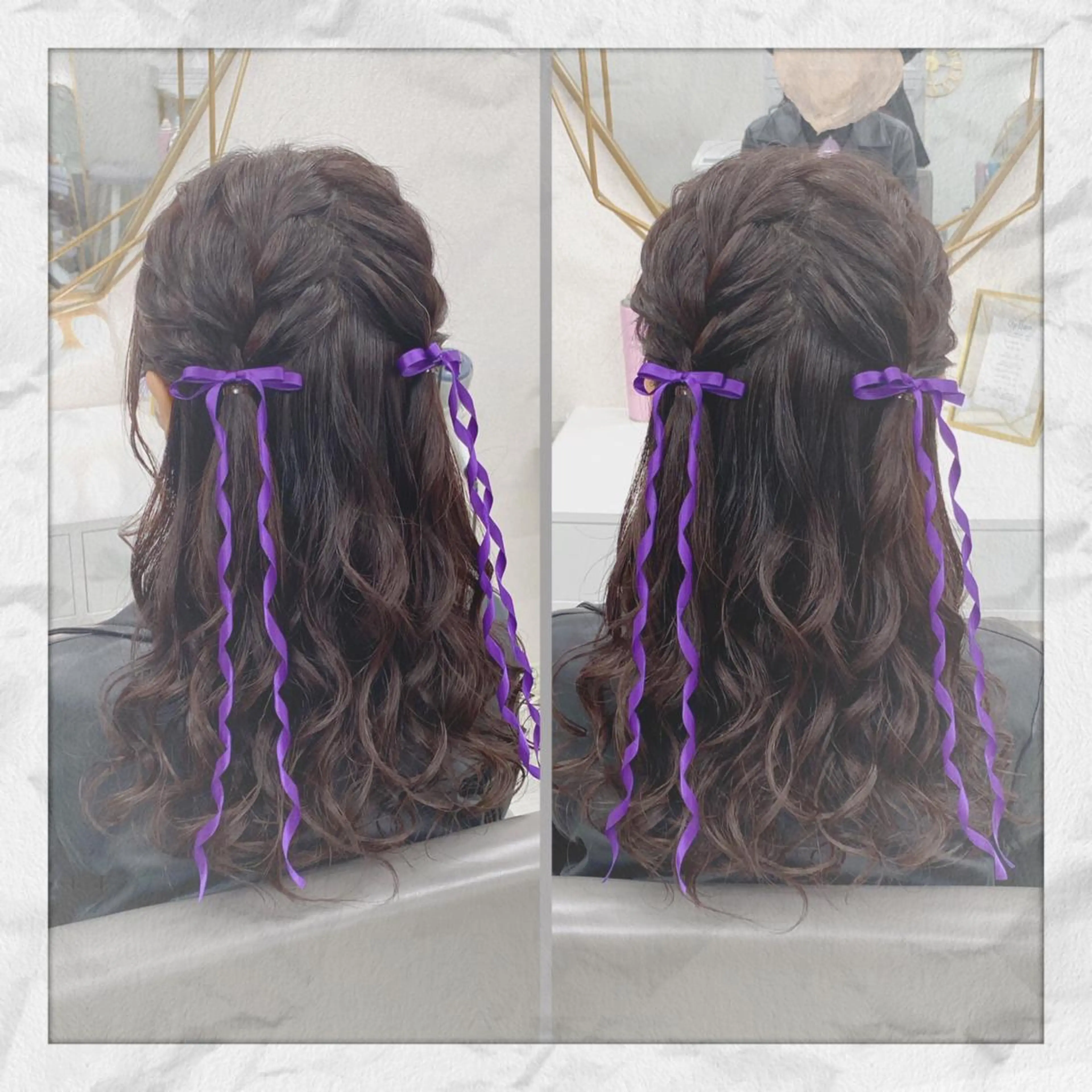 ロング ヘアアレンジ ヘアセット ヘアセット/着付け 𓇼 松本 夏美𓇼のヘアスタイル