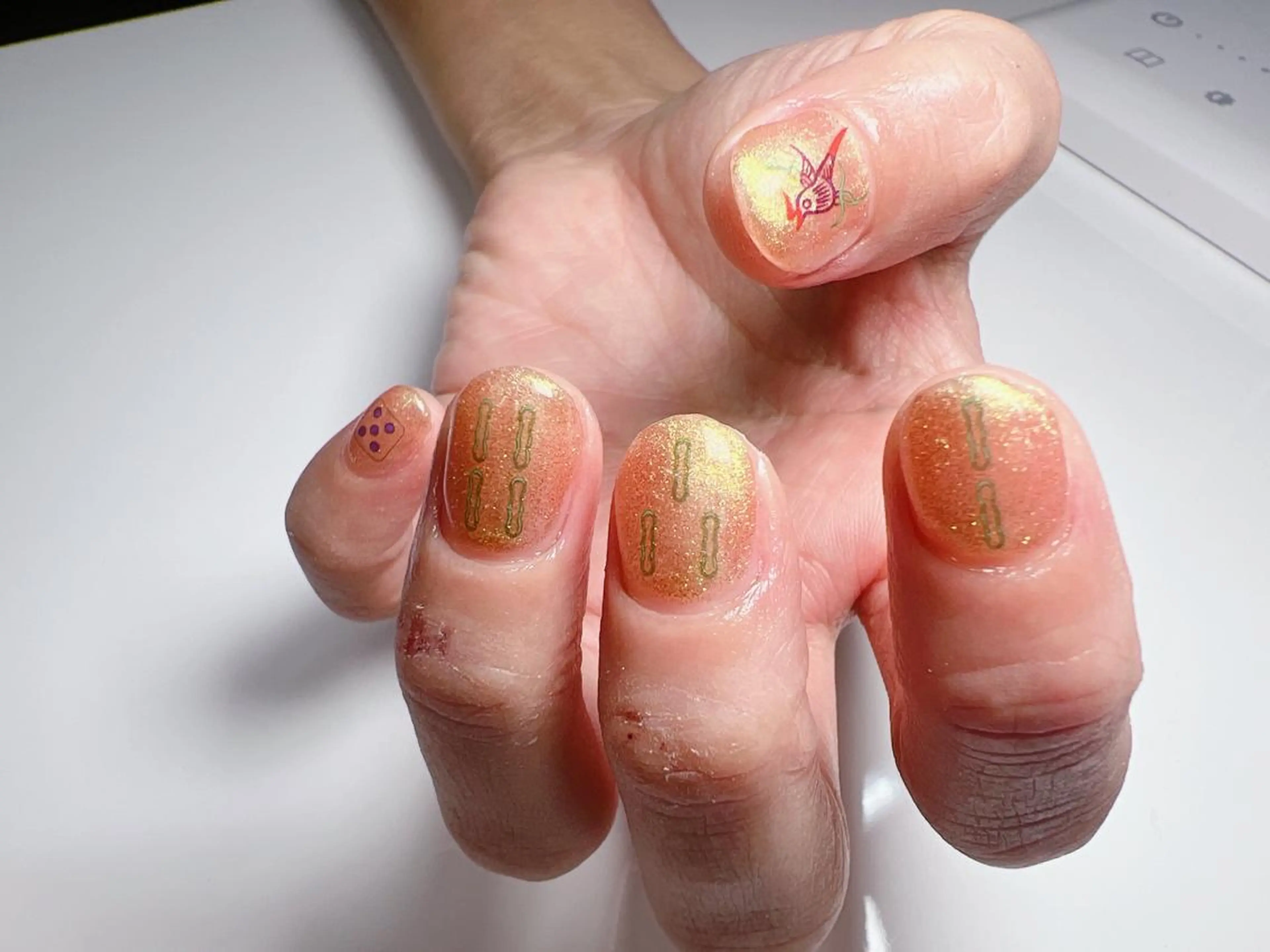 ネイル ハンドネイル Nail Salon L'arc所属・💊大阪/心斎橋 moni🧠のネイルデザイン