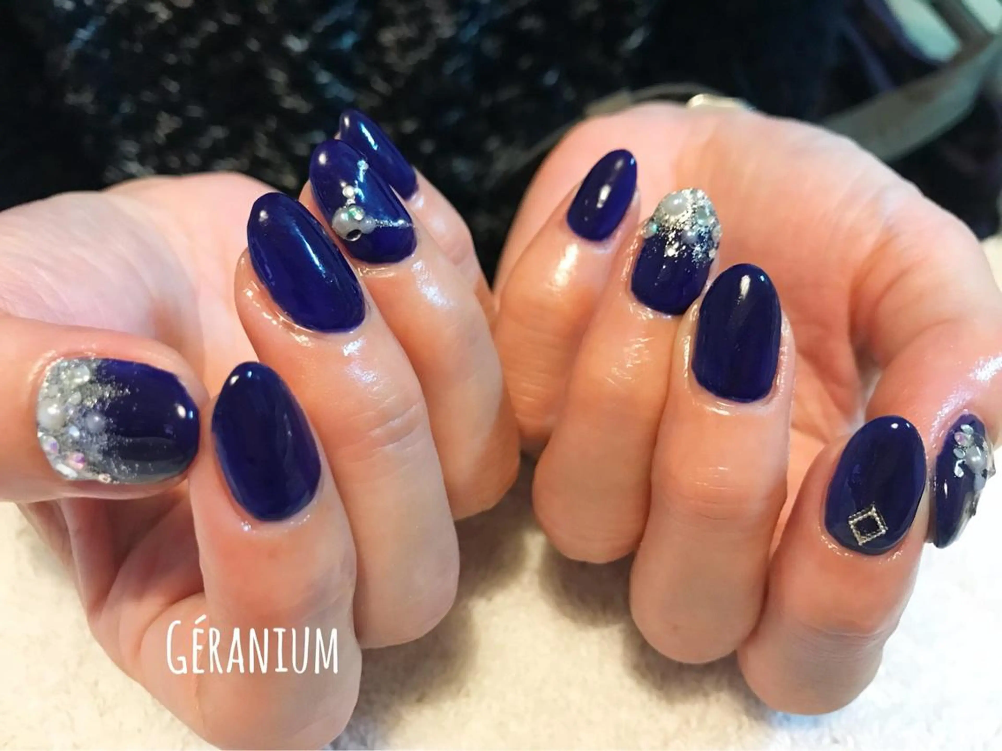 ネイル ハンドネイル フットネイル GéRanium Harukaのネイルデザイン