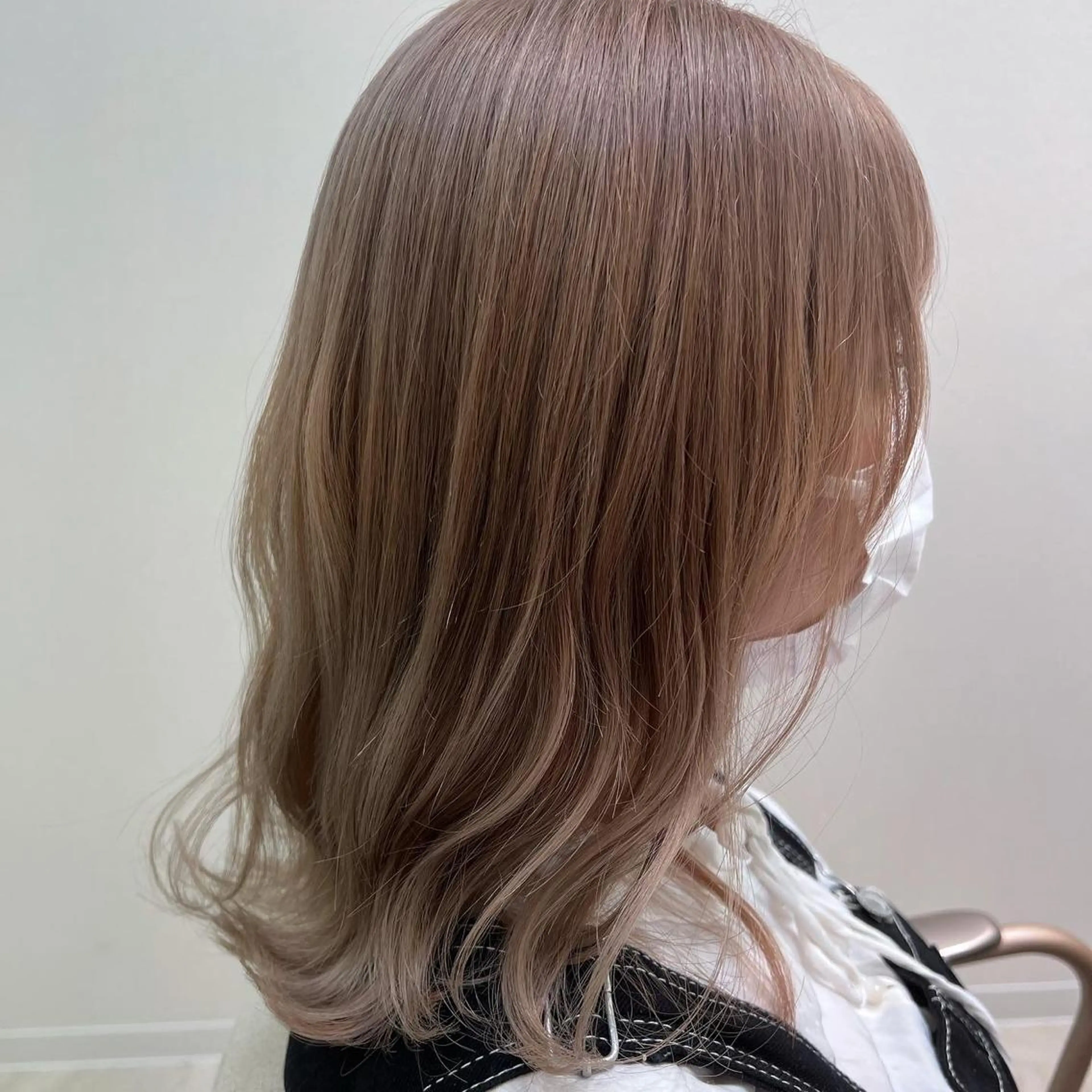 ミディアム カラー カット ヘアカラー トリートメント 暗髪/艶髪/Ono .のヘアスタイル