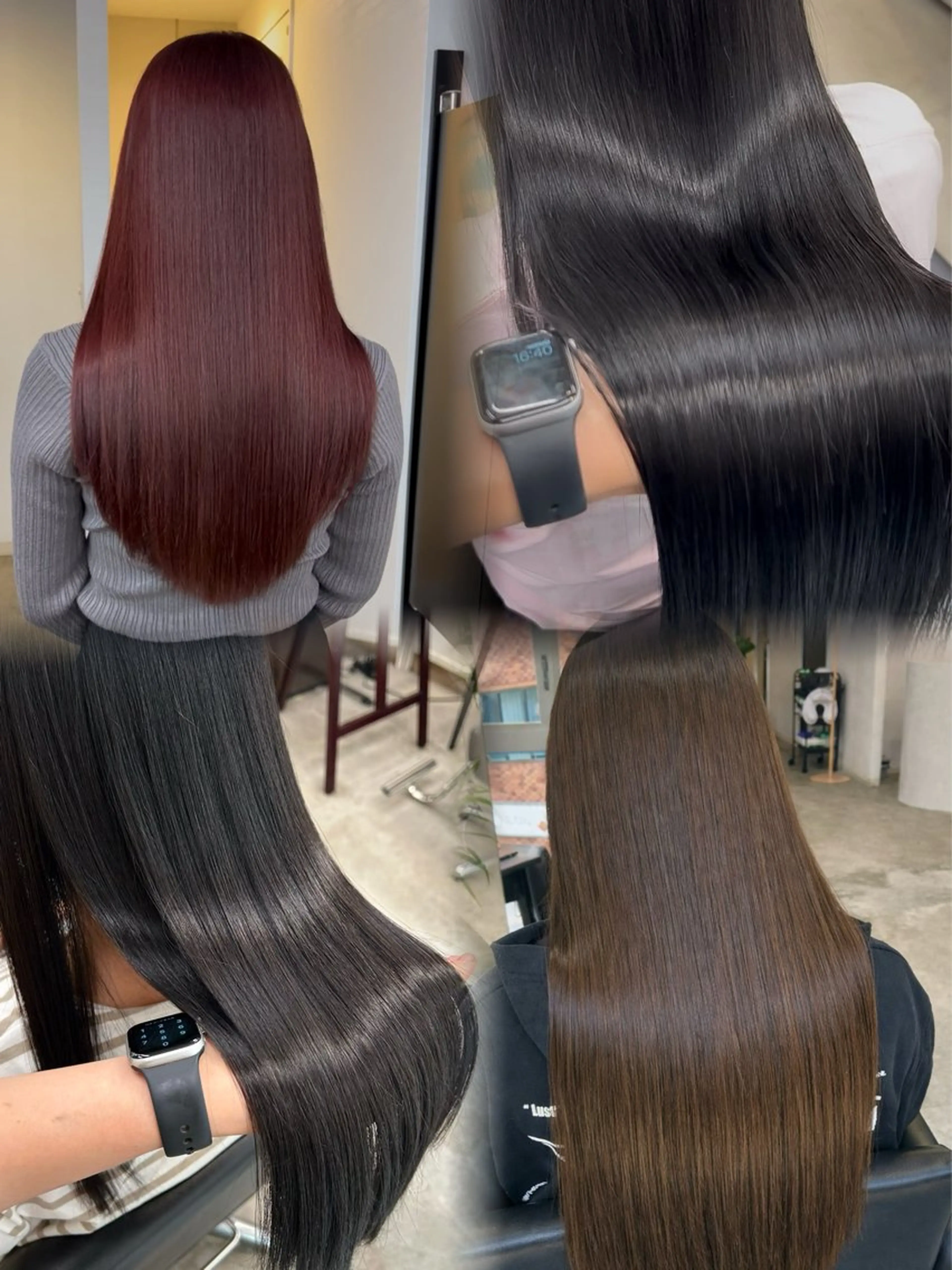 ロング 透明感カラー・ 髪質改善🩵イケダのヘアスタイル