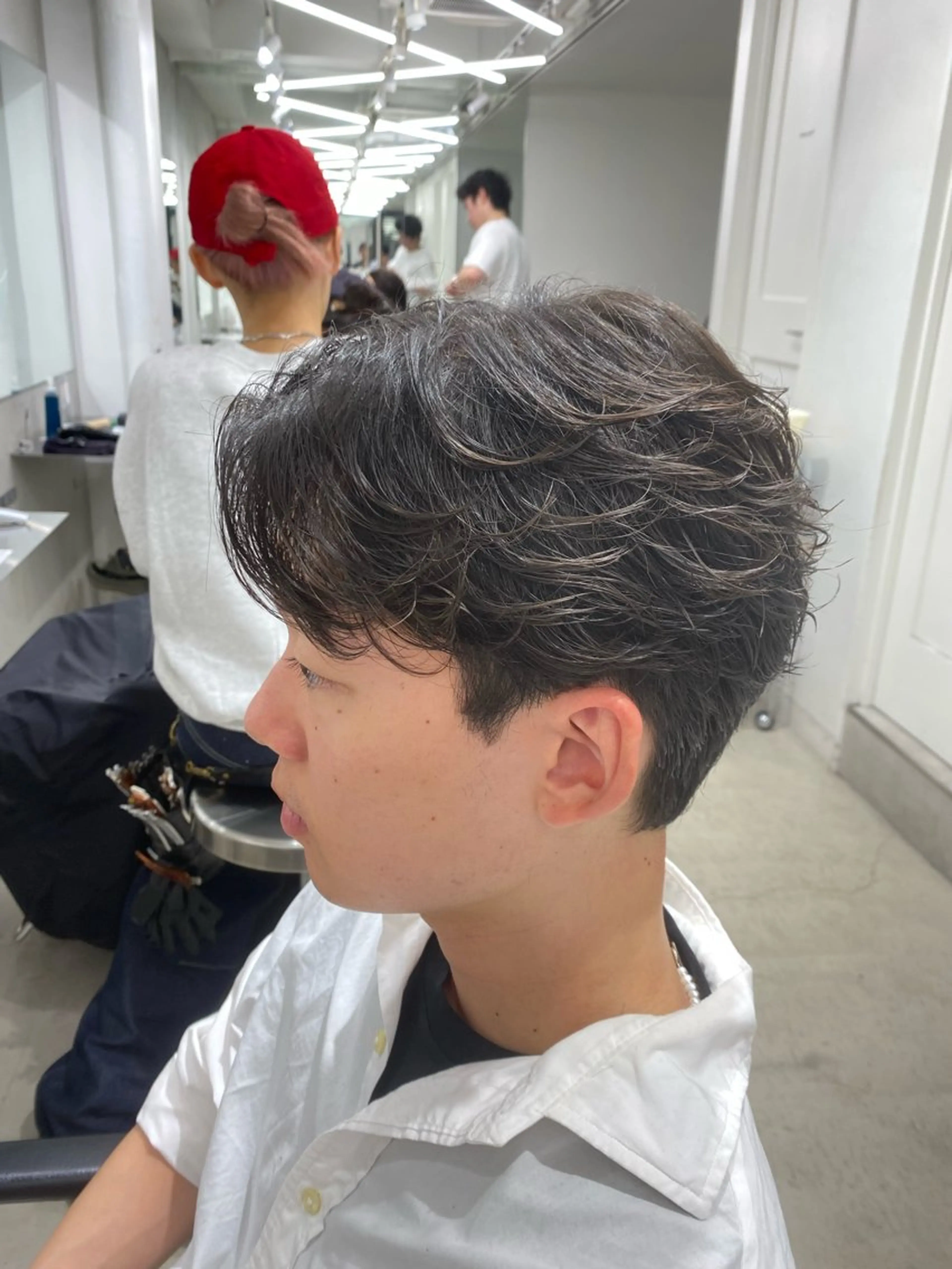 パーマ メンズ フェザーパーマ メンズパーマ カット パーマ fifthメンズ パーマ/SEIYAのヘアスタイル