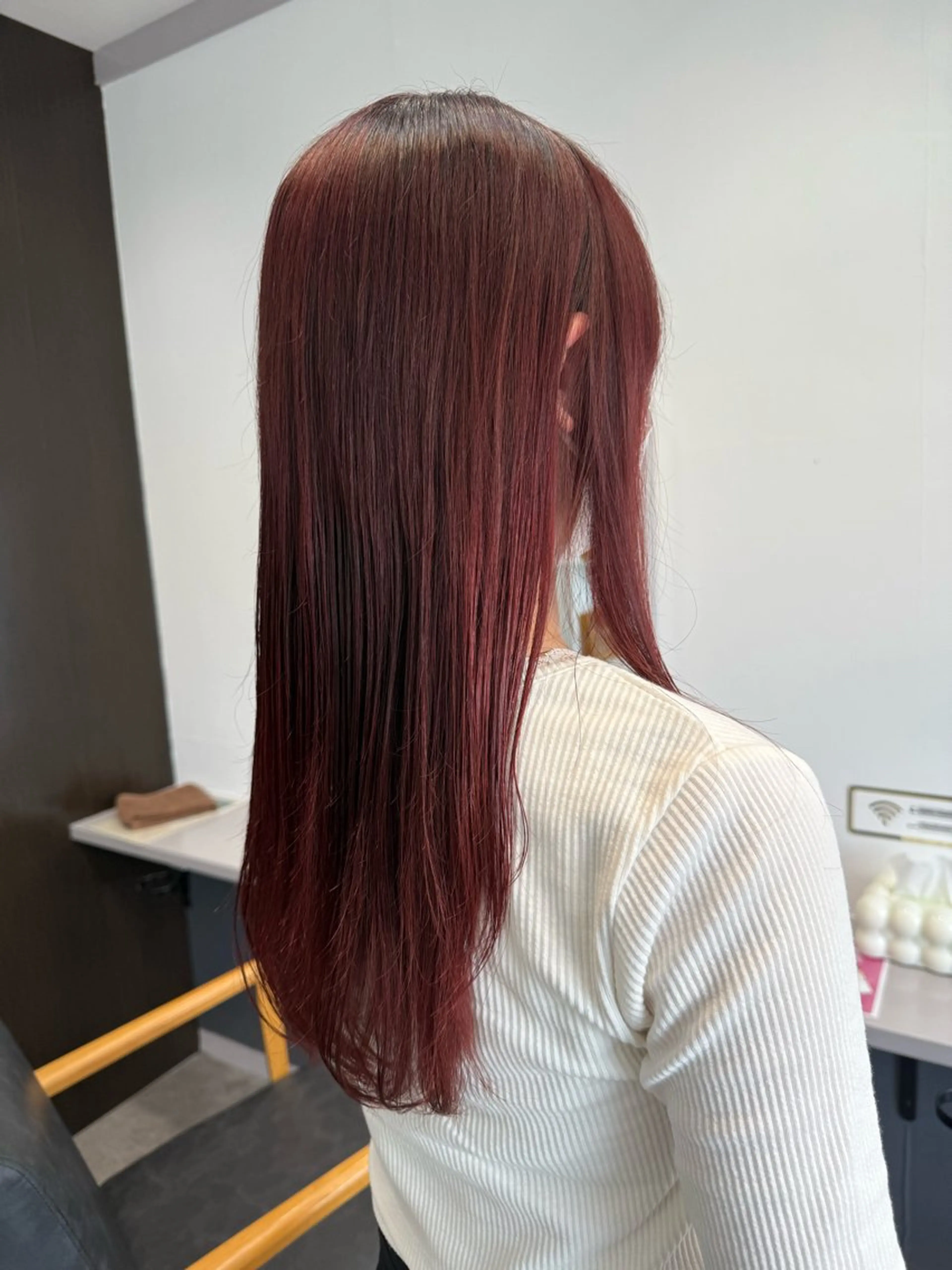 ロング ヘアカラー shiori oのヘアスタイル