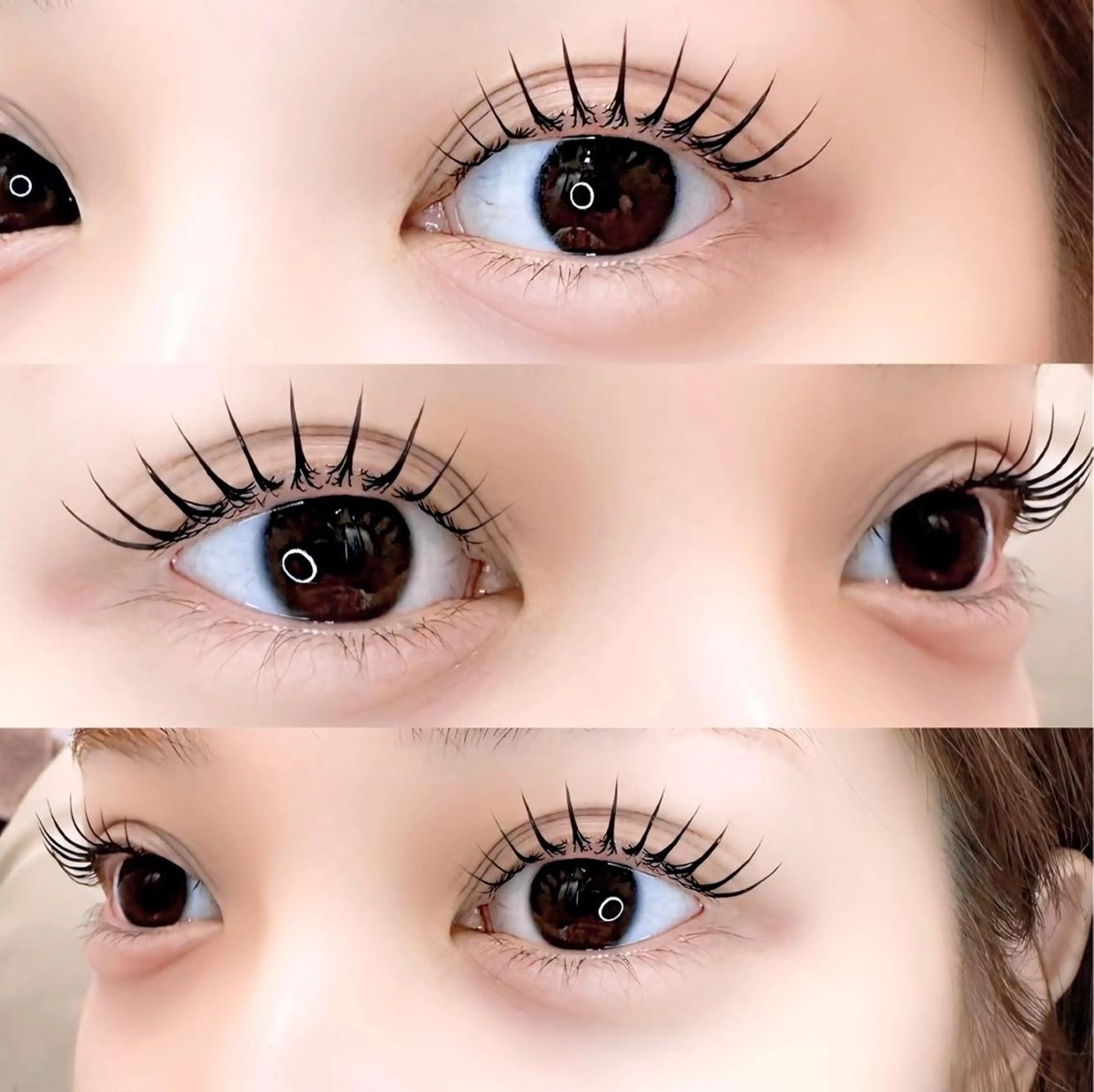 韓国風🇰🇷束感まつ毛💖コーティング付き🌟パリジェンヌラッシュリフトの写真