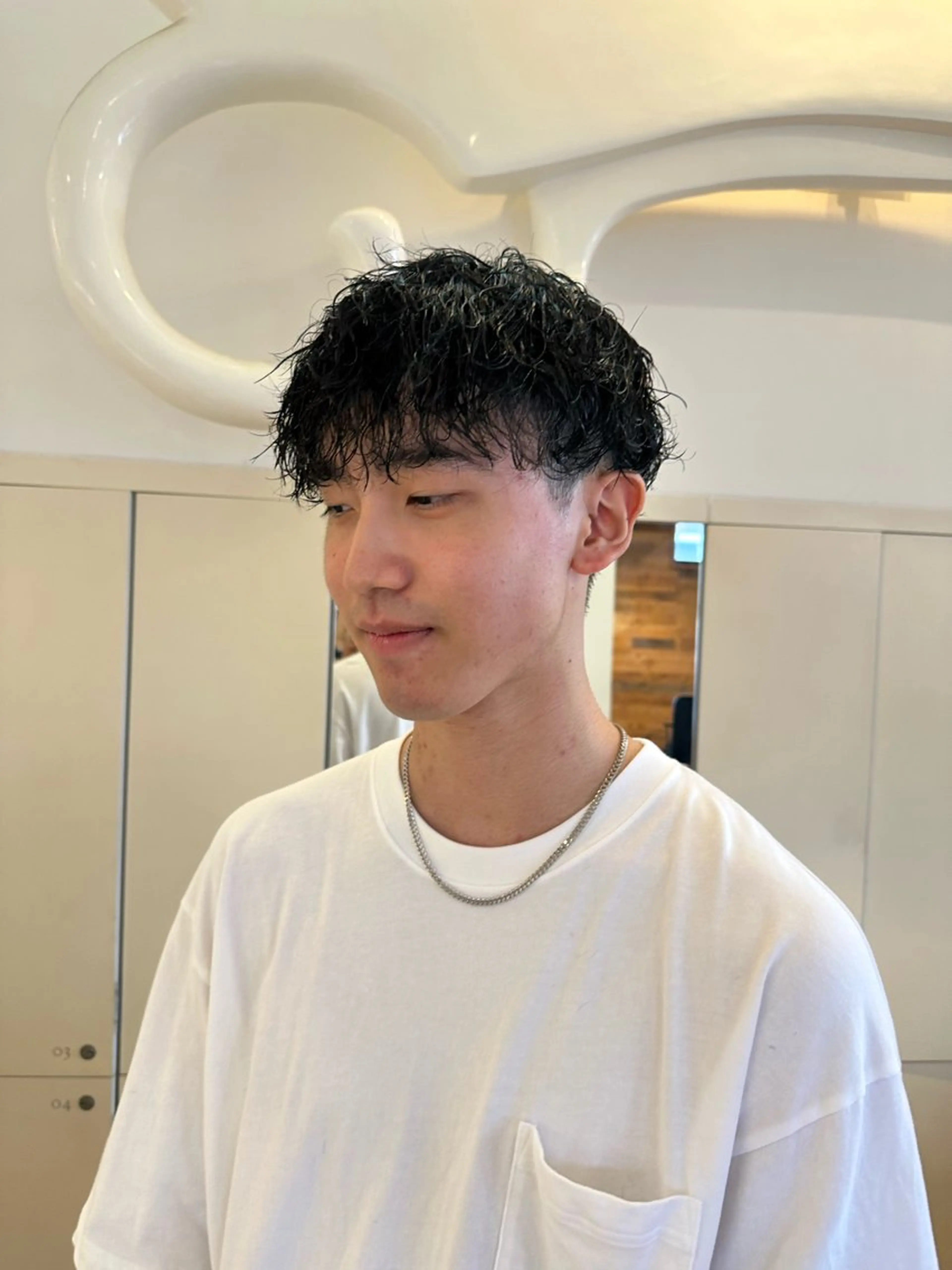 パーマ カット パーマ 安藤 太一のヘアスタイル