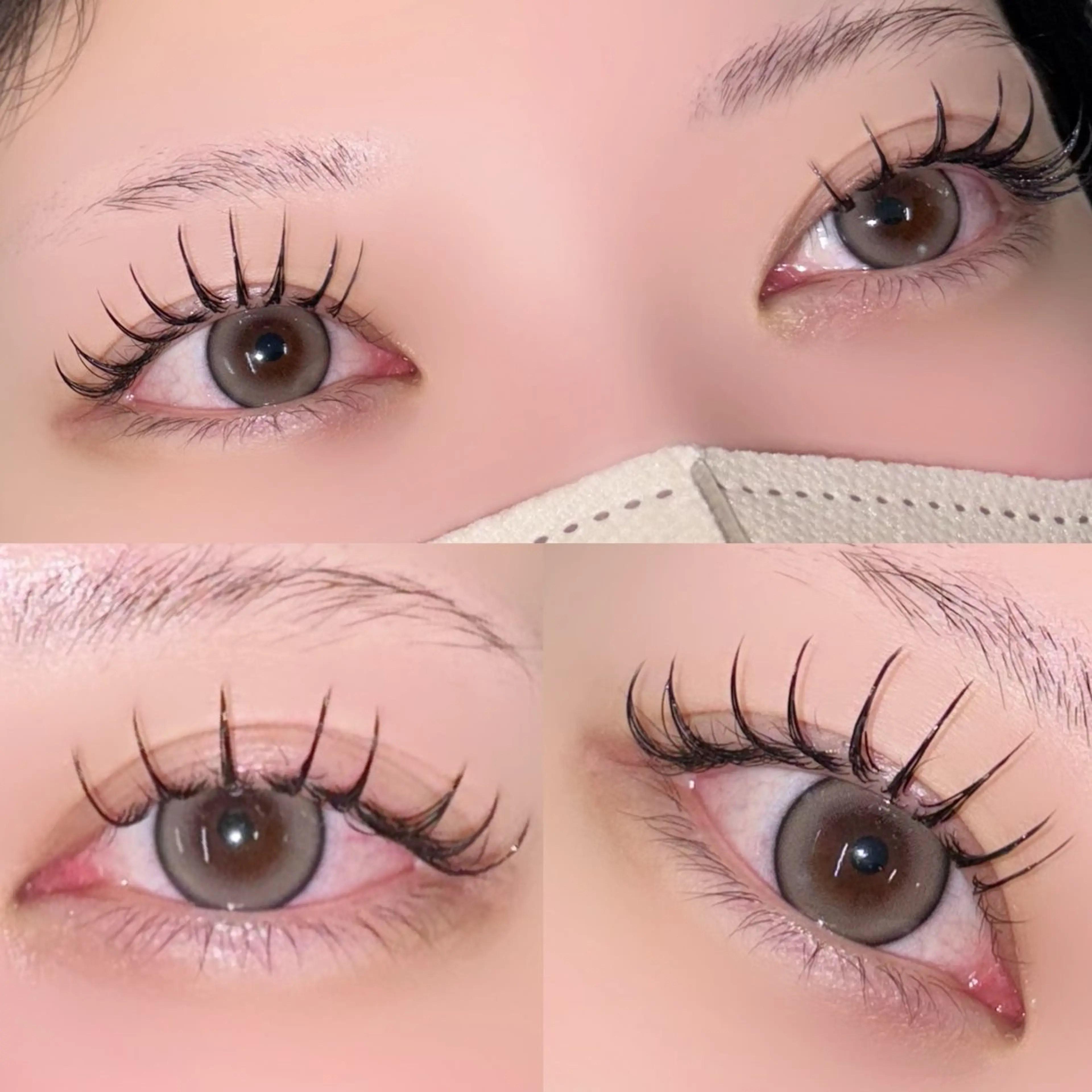 マツエク・マツパ 束感まつ毛 マツエク eyelist ♡ Naruse ♡のマツエク・マツパデザイン