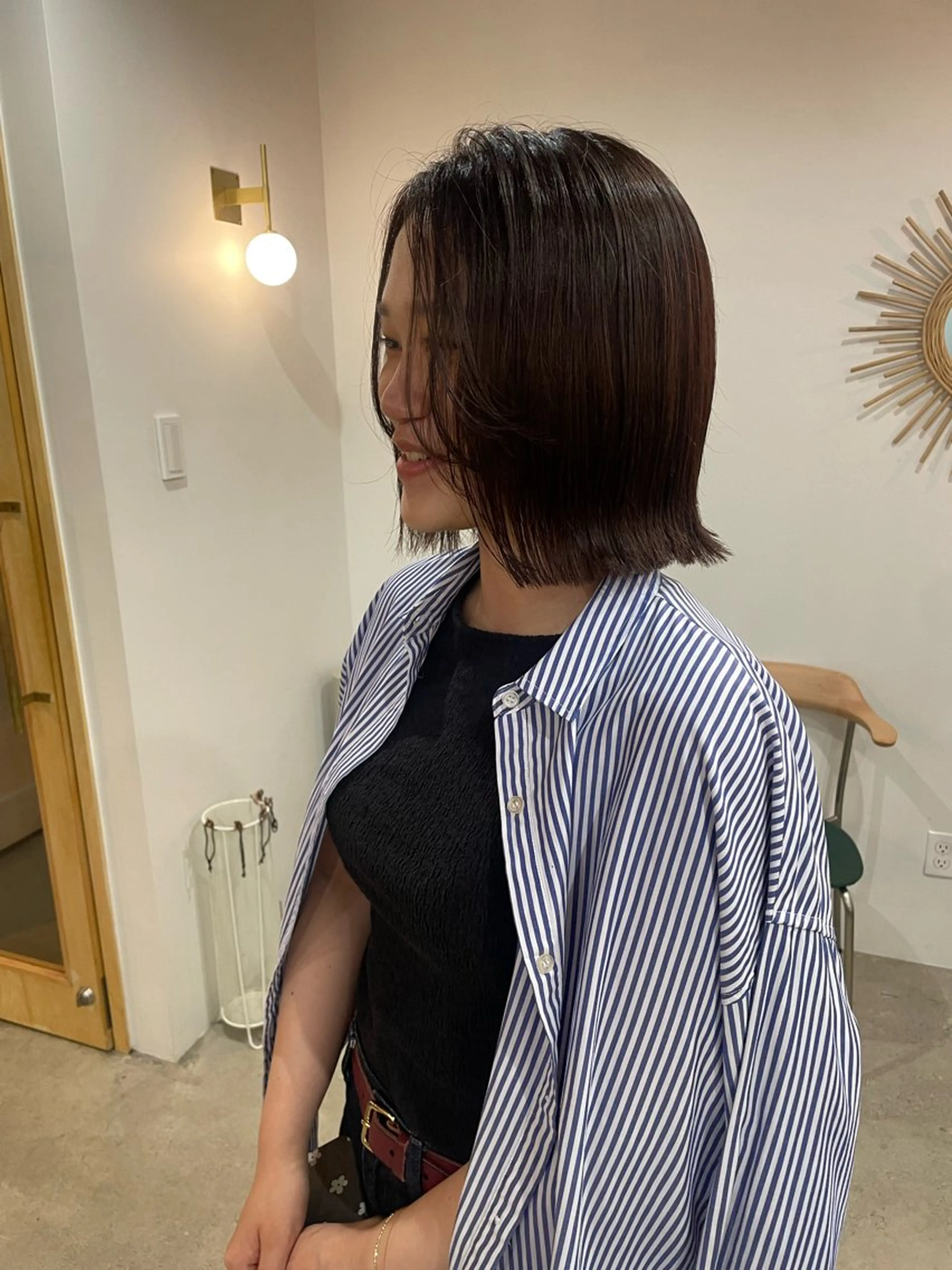 ショート ボブ 外ハネヘア カチモリ/無料 ヘアアレンジ/咲美のヘアスタイル