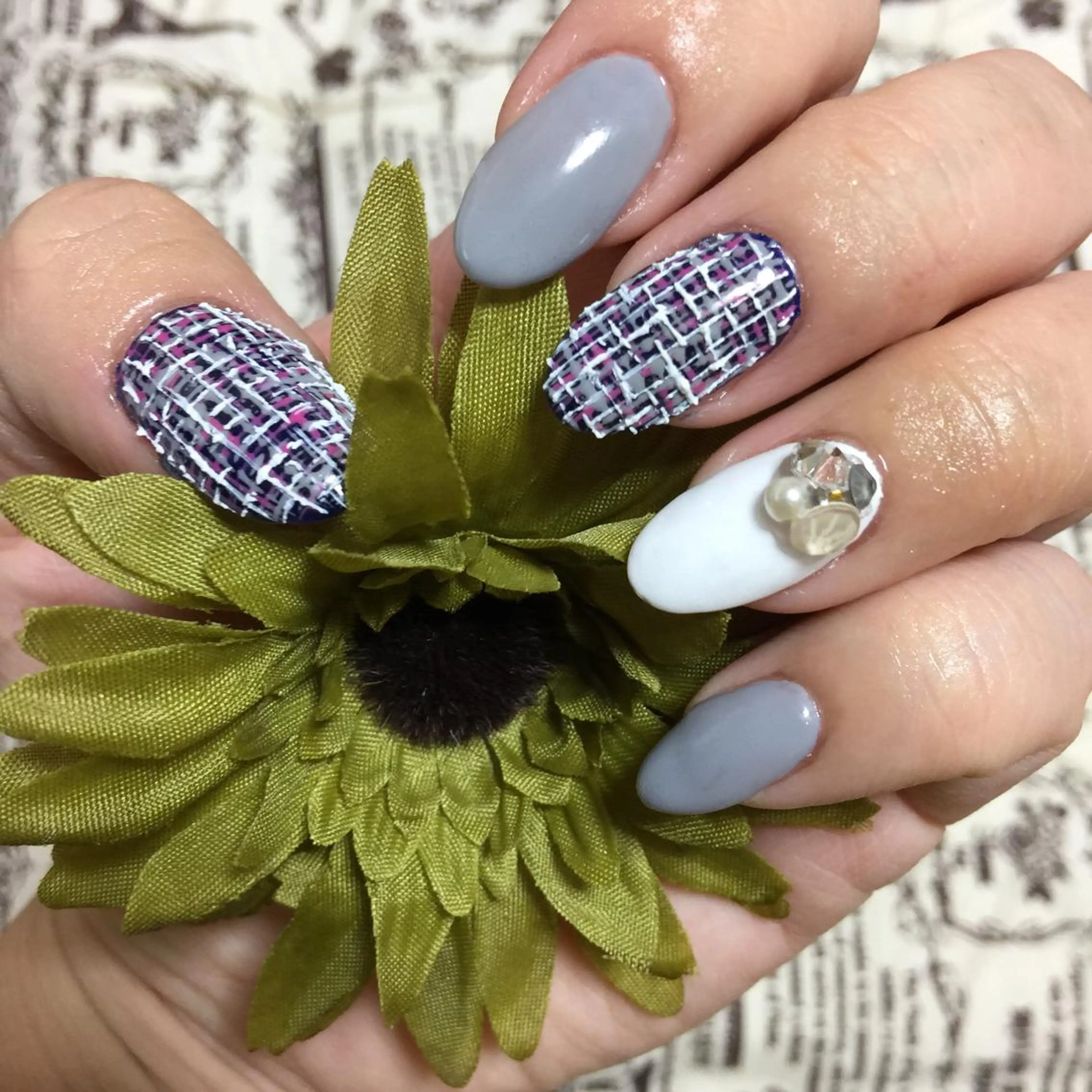 ネイル ツイードネイル Rouge Mania!のその他イメージ