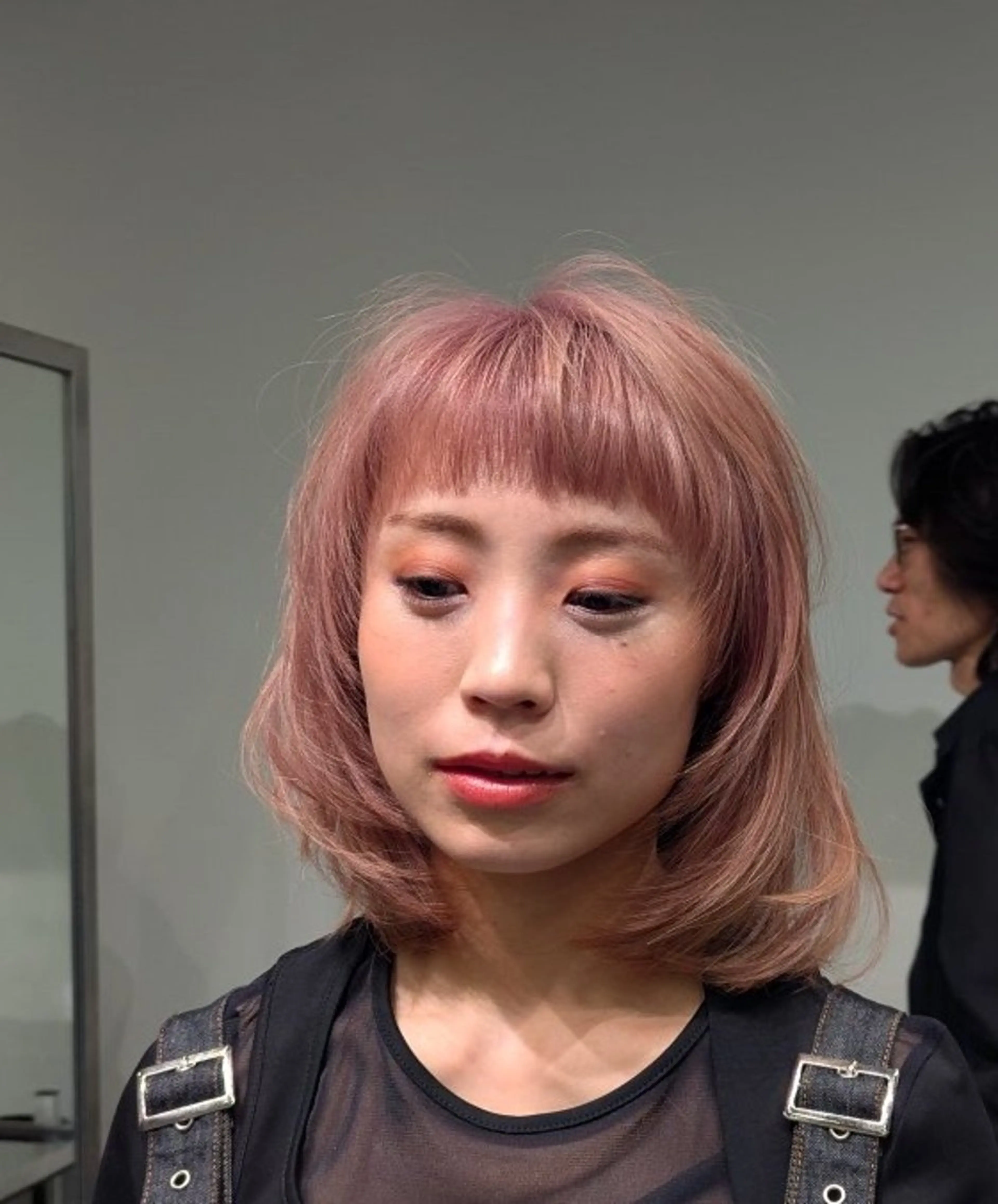 ミディアム 早坂 繁喜のヘアスタイル