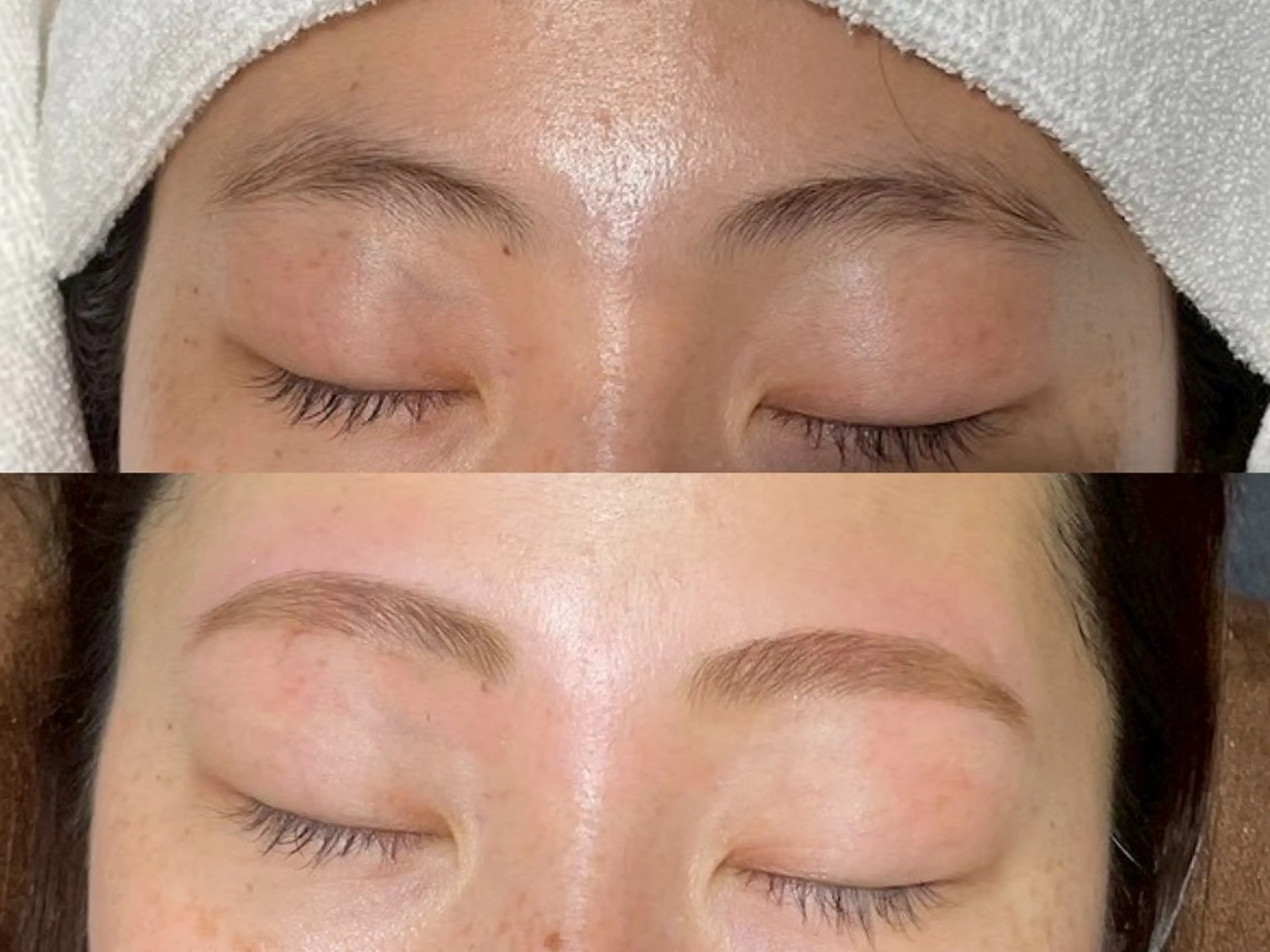 メンズ アイブロウ ワックス脱毛 眉カット 🎀韓国風艶髪カラー 🎀/miuのヘアスタイル