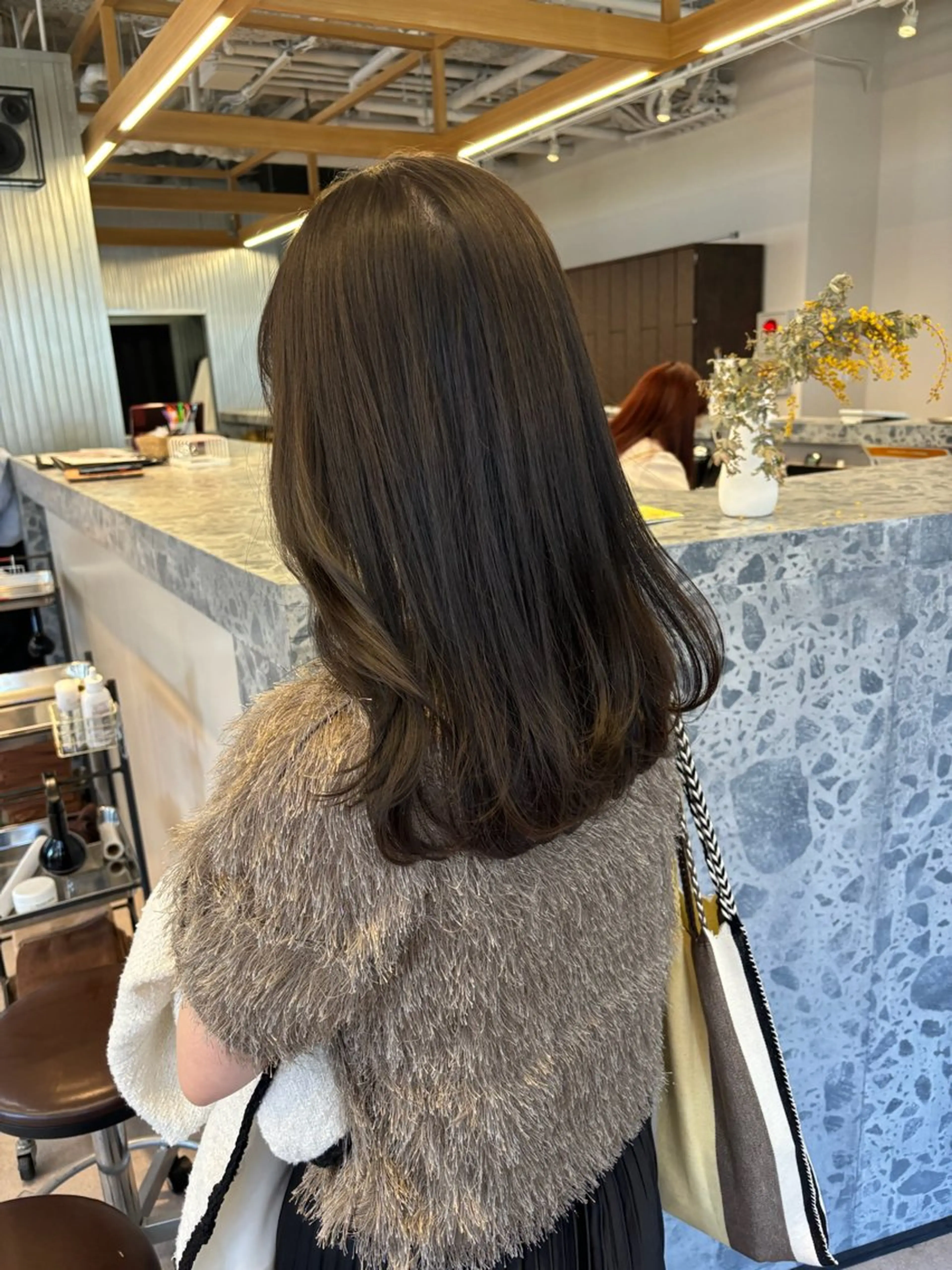 セミロング 🌼透明感カラー/マ ンツーマン/有沙🌼のヘアスタイル