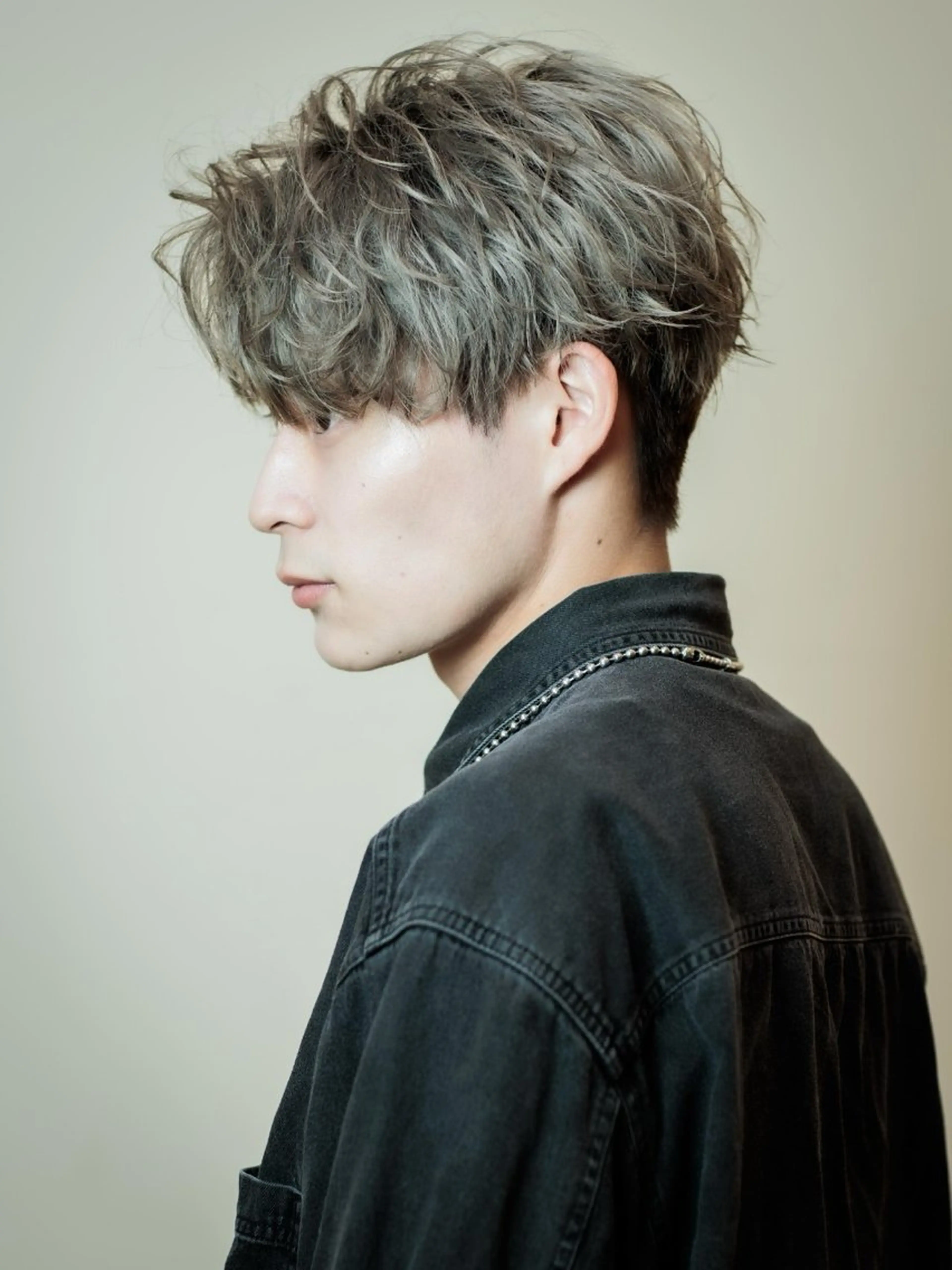 ショート カラー メンズ メンズパーマ/心斎橋 /四ツ橋駅/しょうまのヘアスタイル