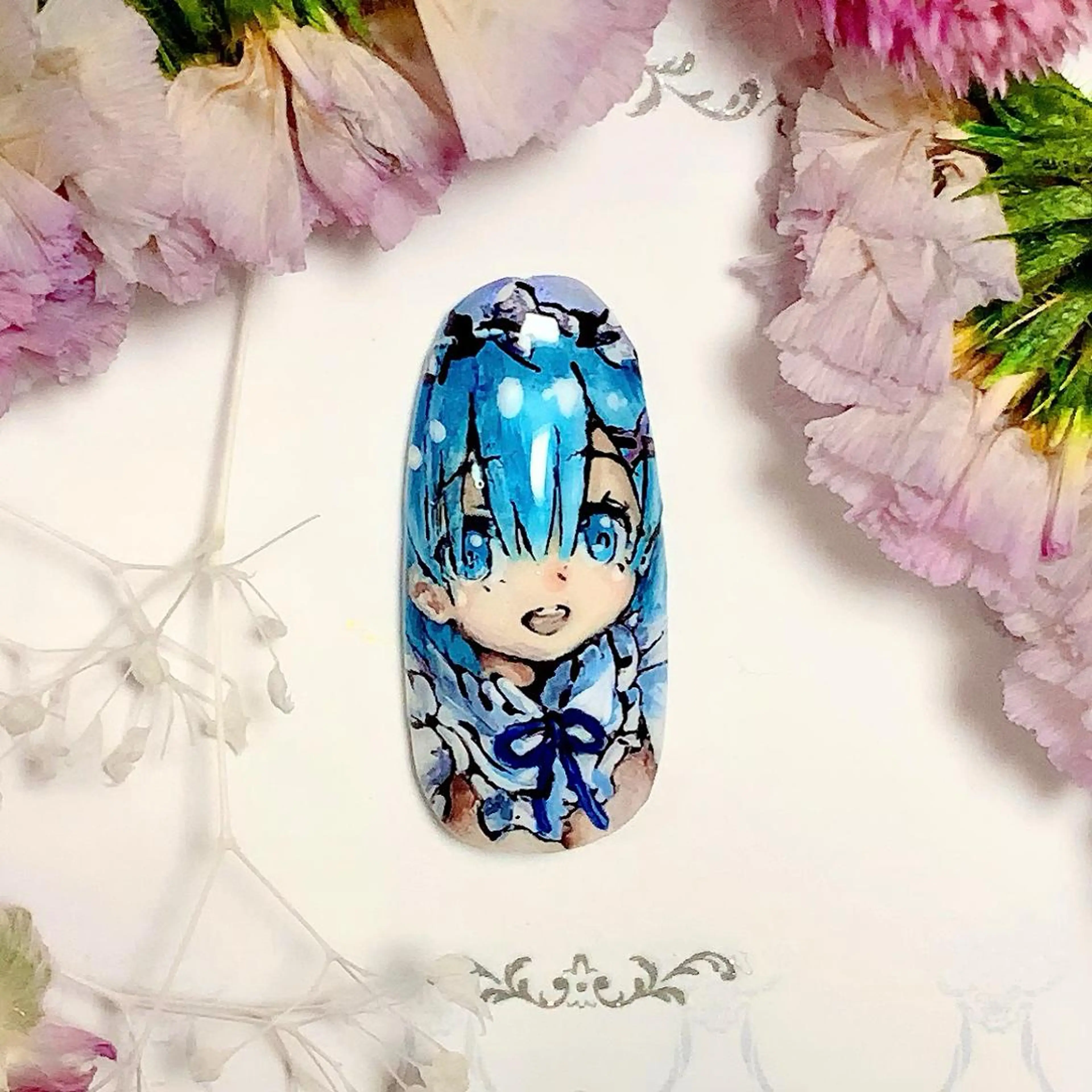 ネイル 3Dアートネイル💗 都築レナのネイルデザイン