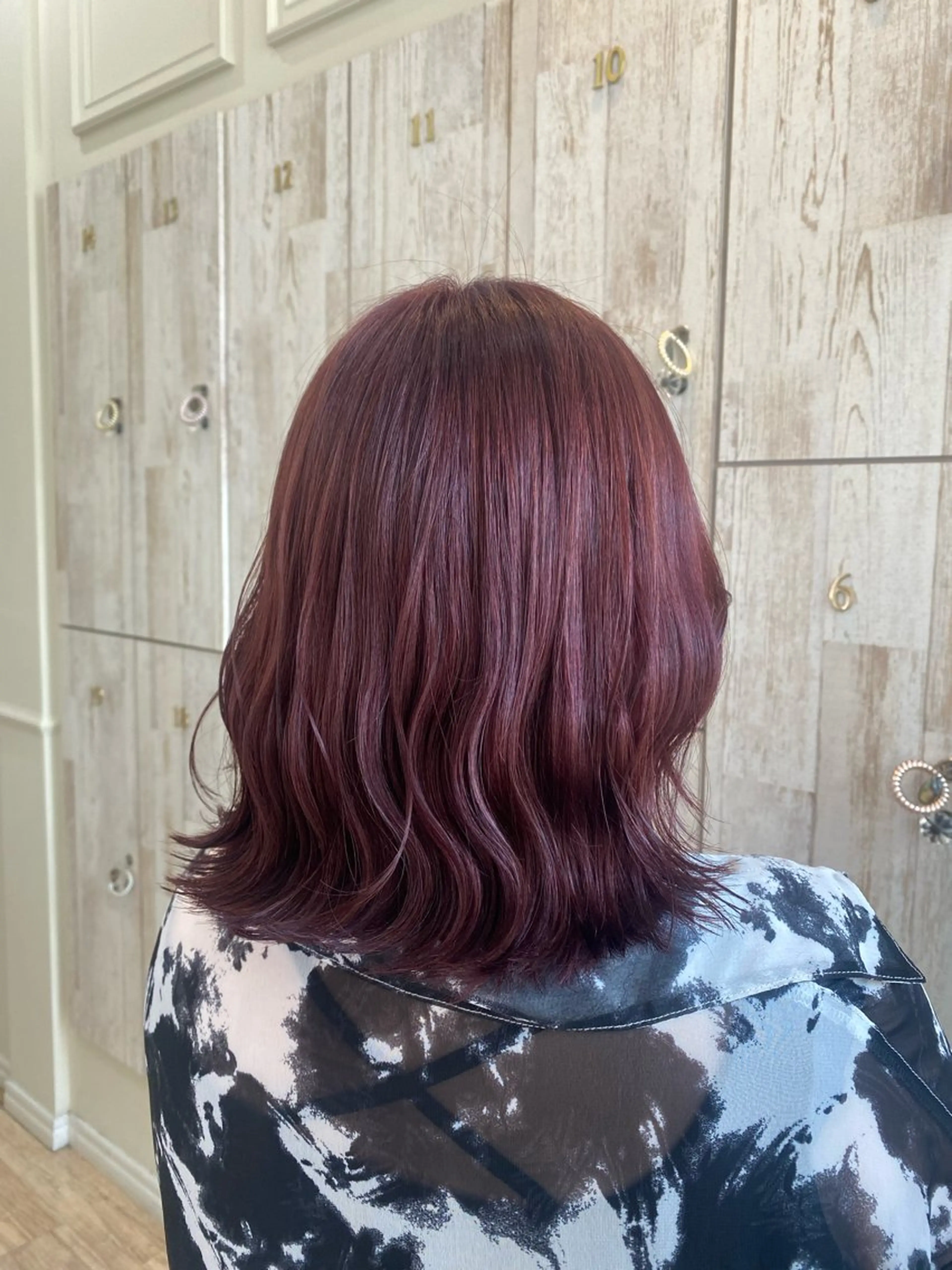 ミディアム 髪質改善カラーエステ 🫧 / 齋藤 朱夏のヘアスタイル