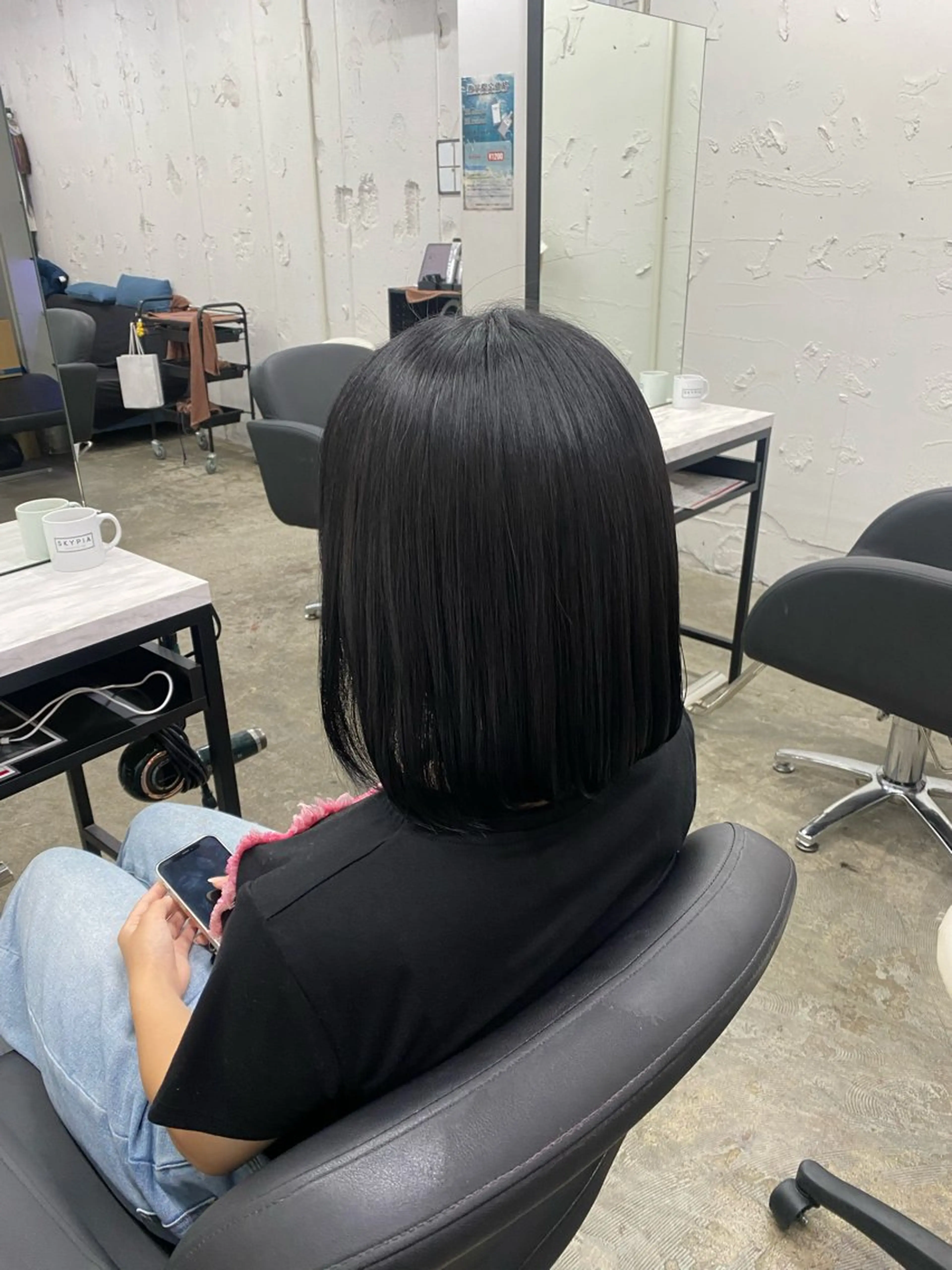 セミロング カラー 🩷最強ハイトーン 🌷chan🎀のヘアスタイル