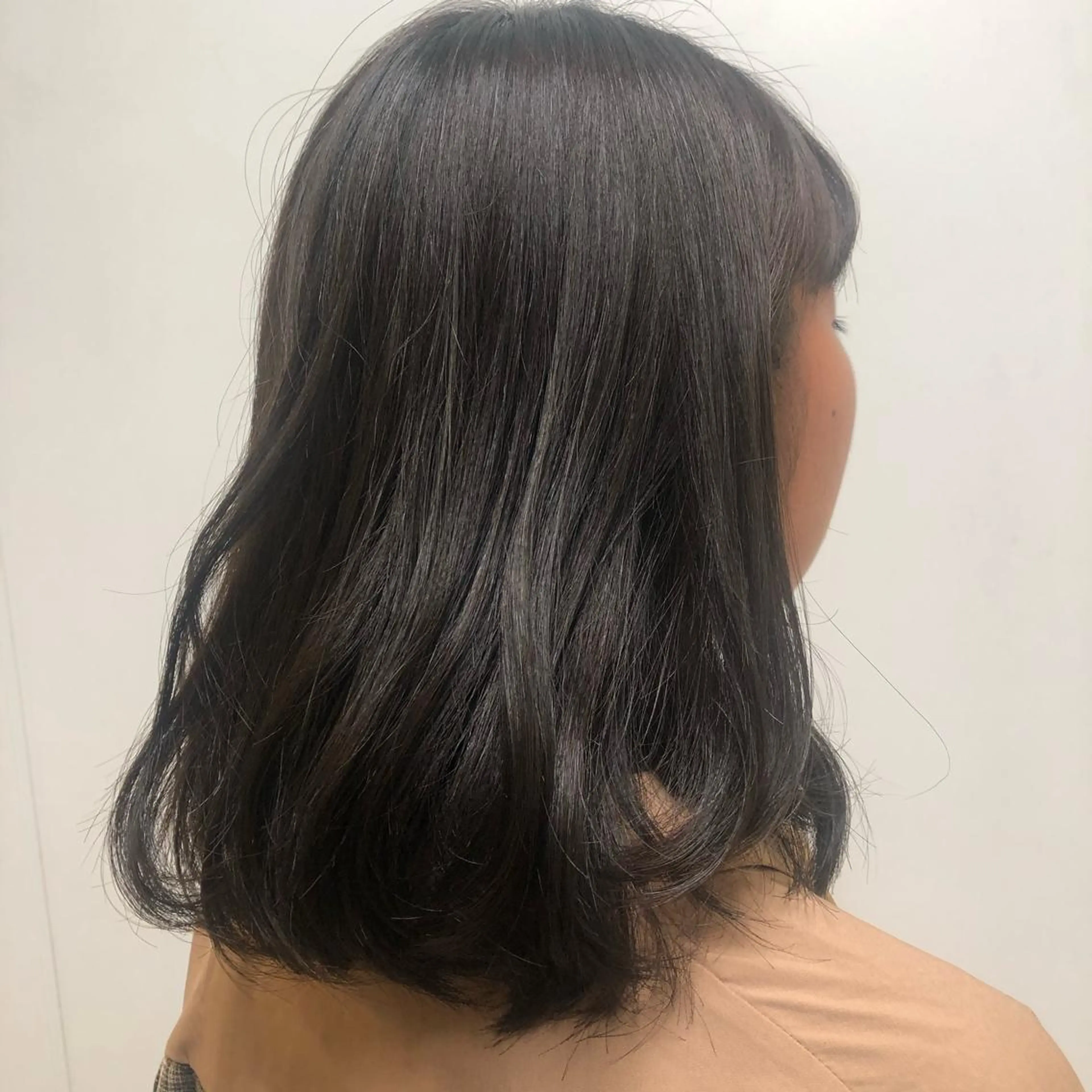 セミロング 森本　舞✴︎ 似合わせパーマのヘアスタイル