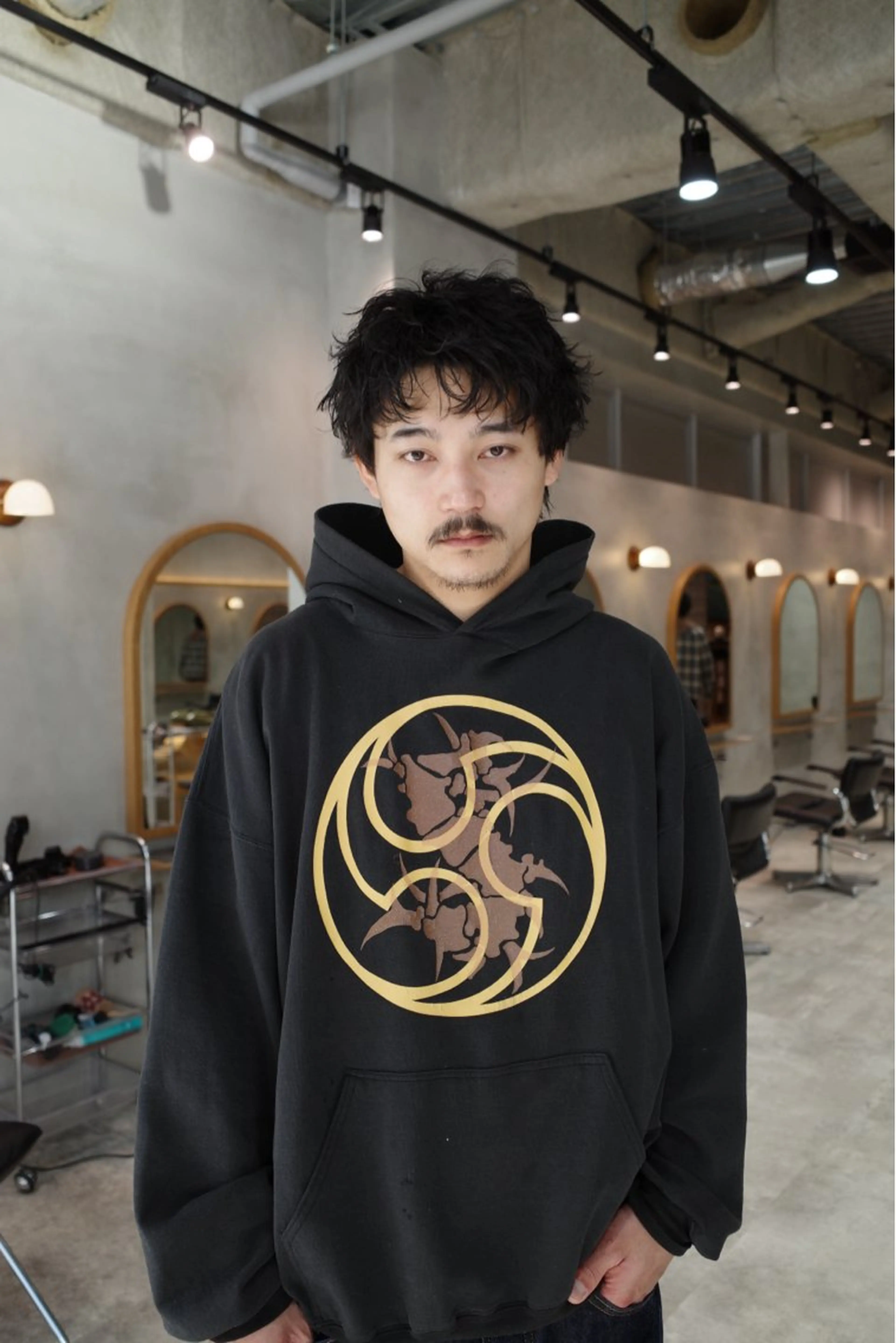 パーマ メンズ カット パーマ fifth 清水睦月のヘアスタイル