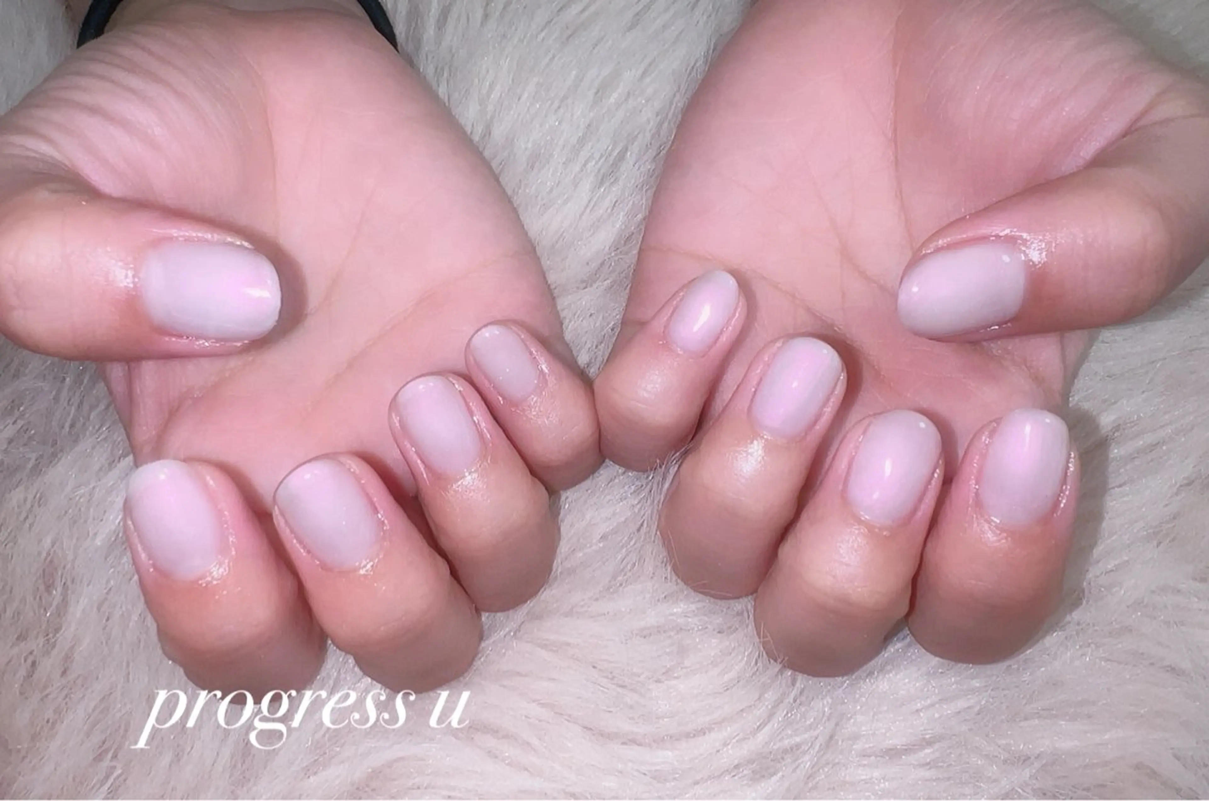 ネイル ショートネイル ハンドネイル progress u ayakaのネイルデザイン