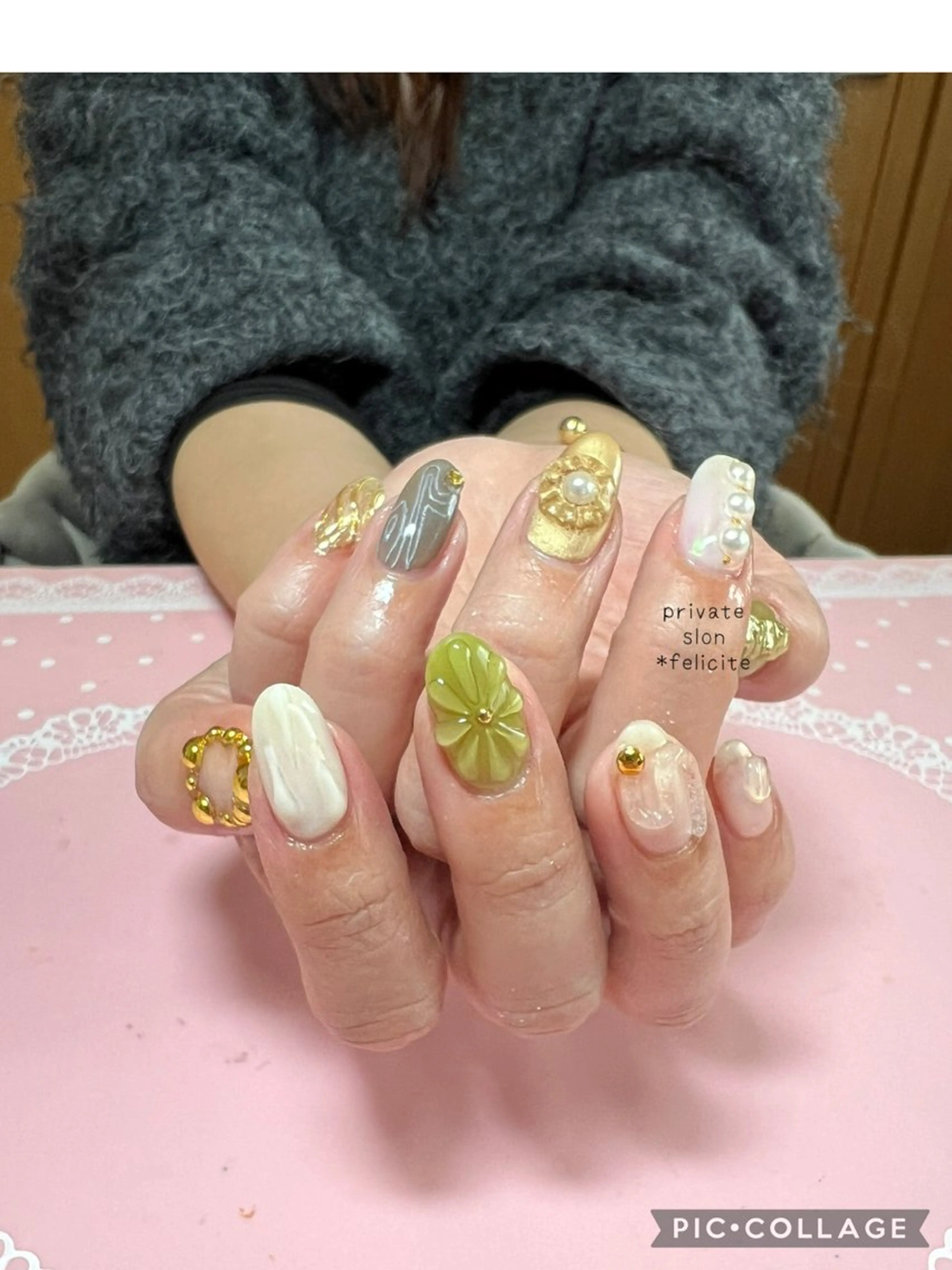 ネイル ハンドネイル 早川 真理のネイルデザイン