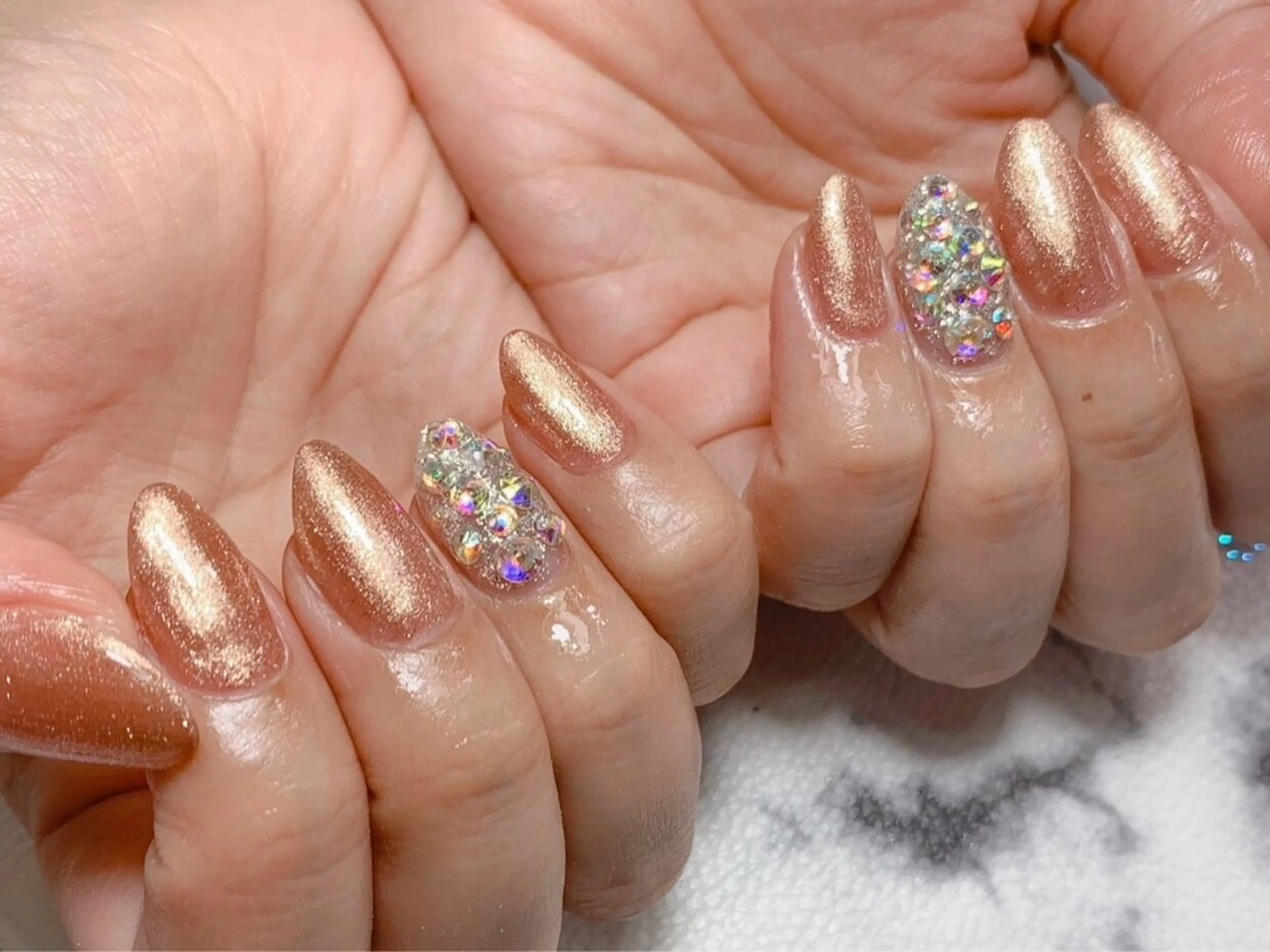 ハンドジェルアート2本コース ¥4,980の写真