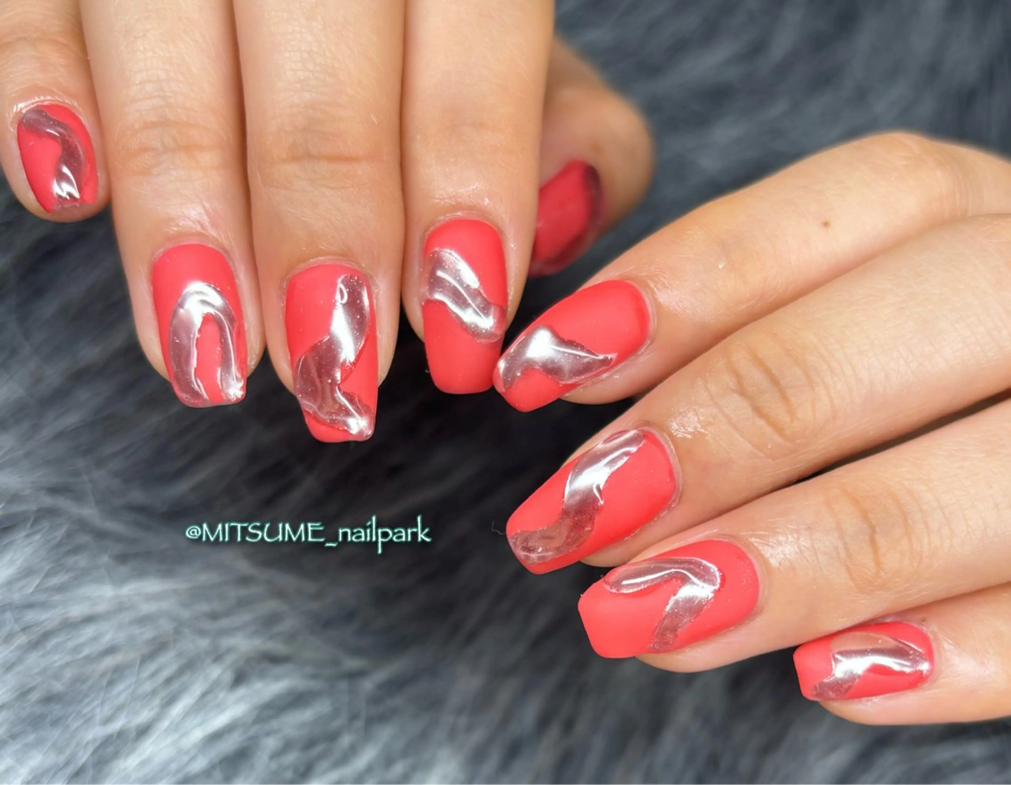 ネイル nailpark_ MITSUMEのネイルデザイン