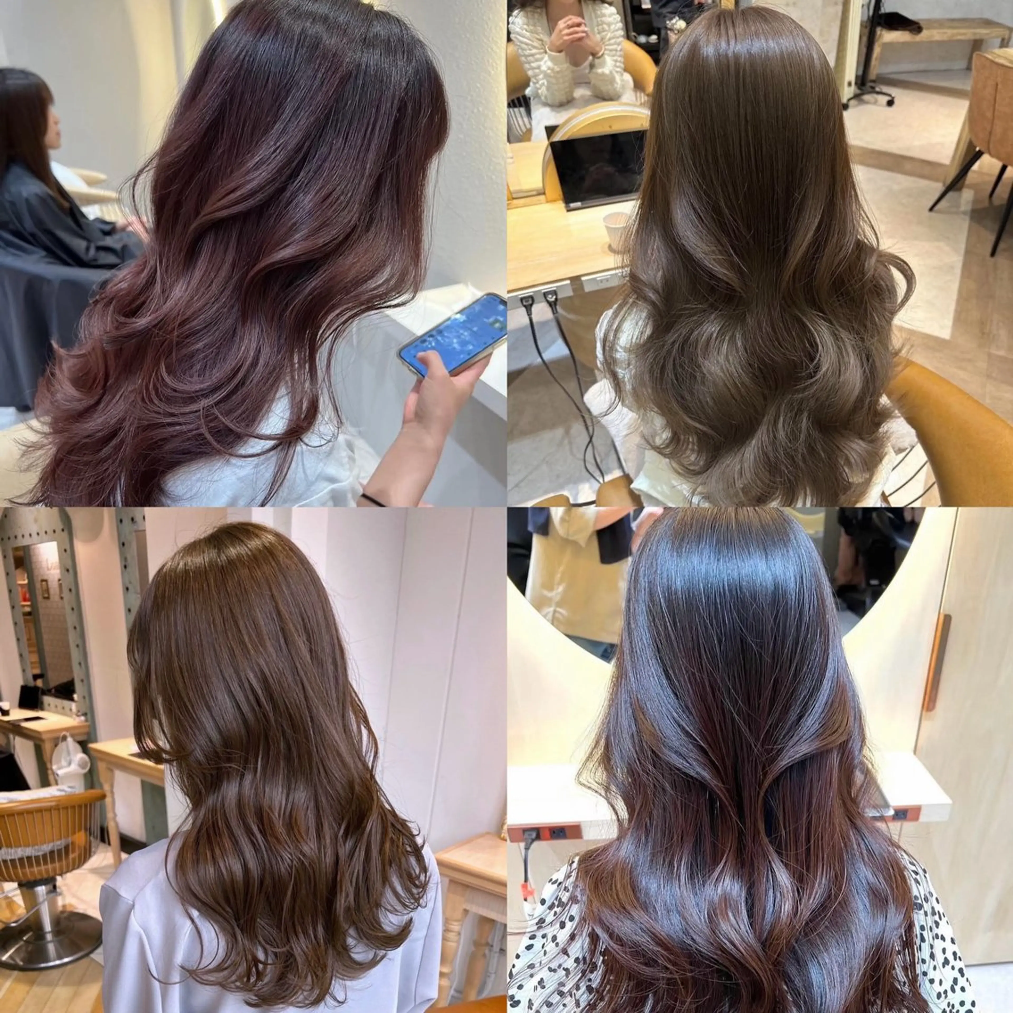 カラー 三井 千里のヘアスタイル