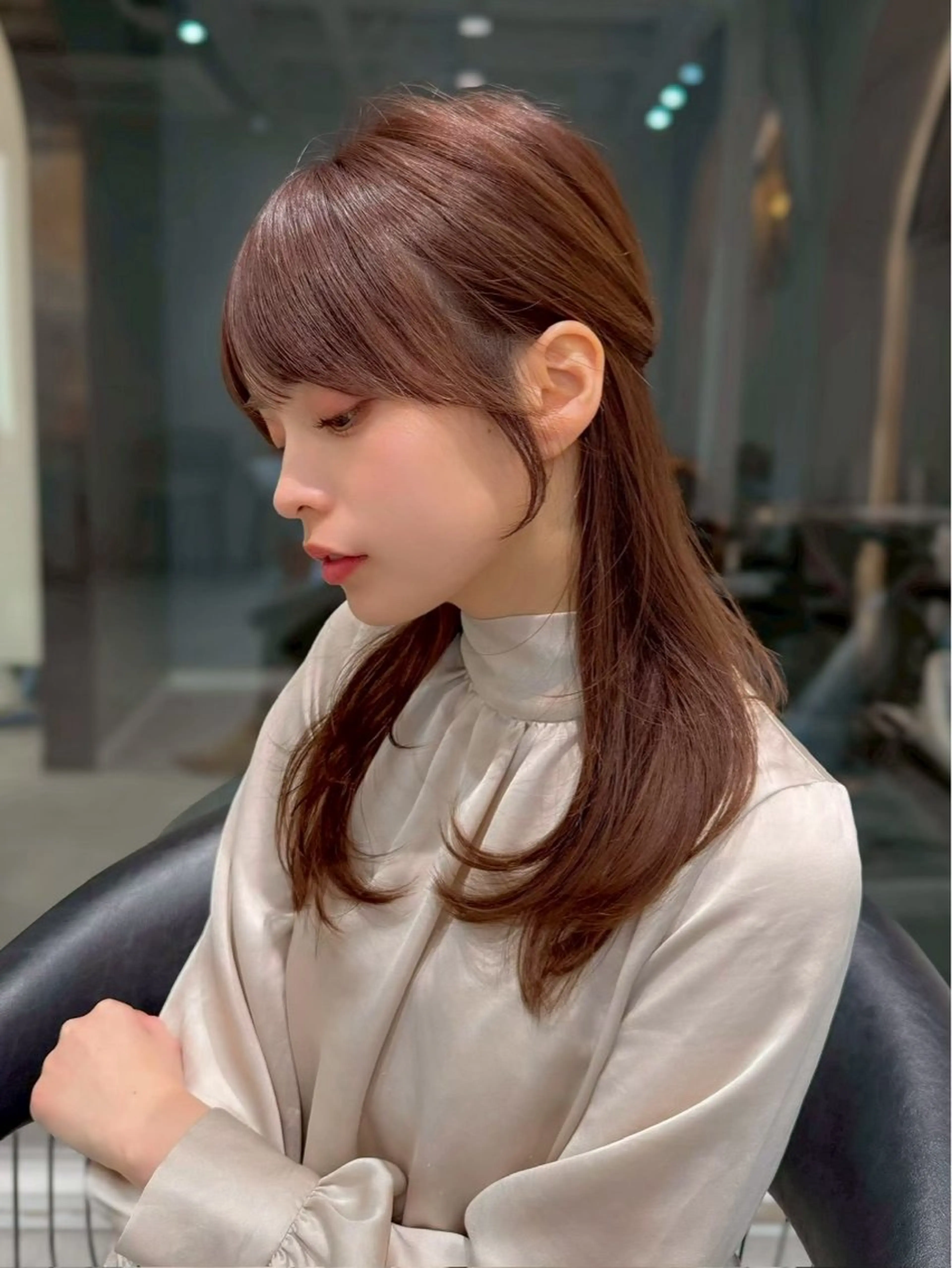ロング カラー Lond enika 🖤aoi🖤のヘアスタイル