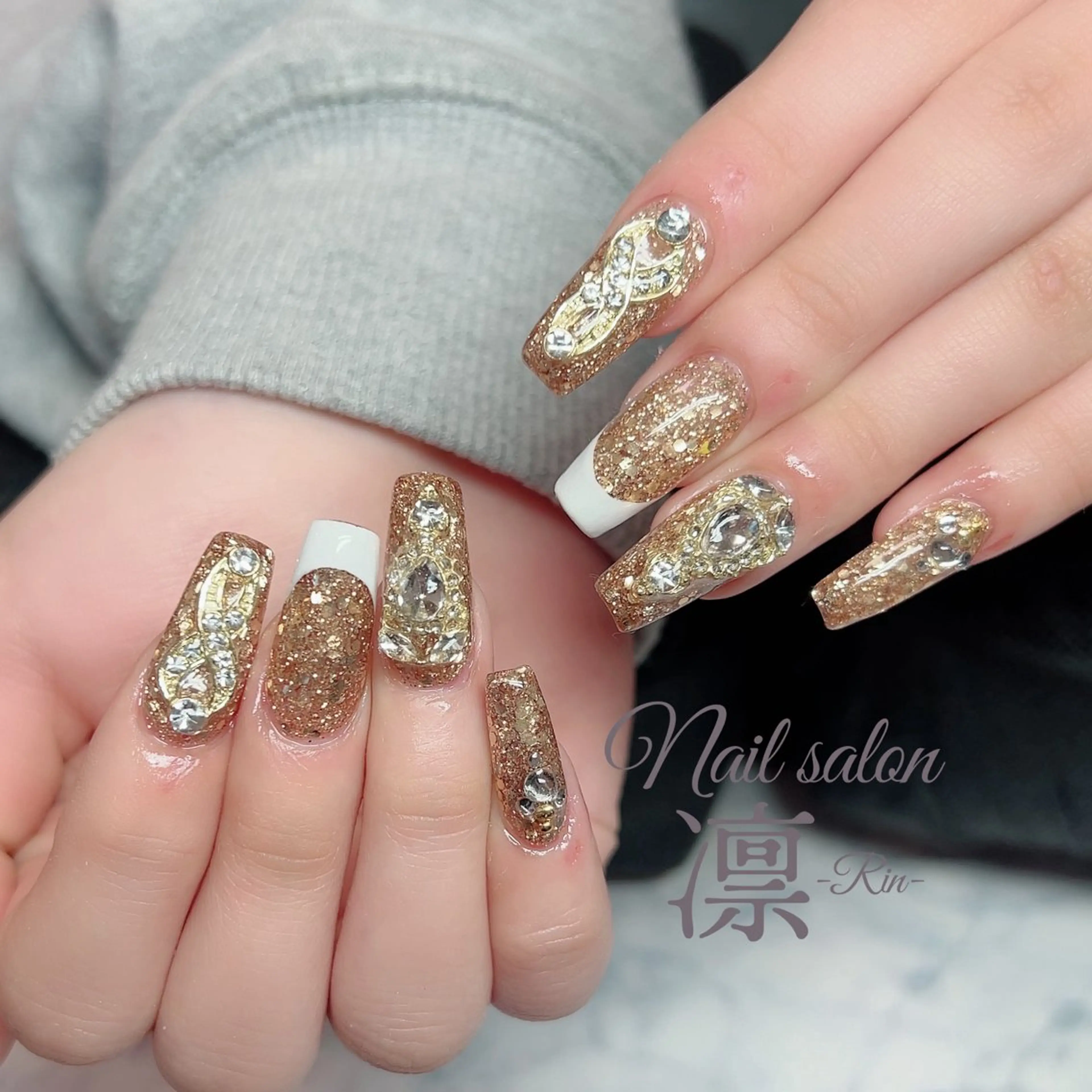 ネイル スカルプネイル private salon凛のネイルデザイン