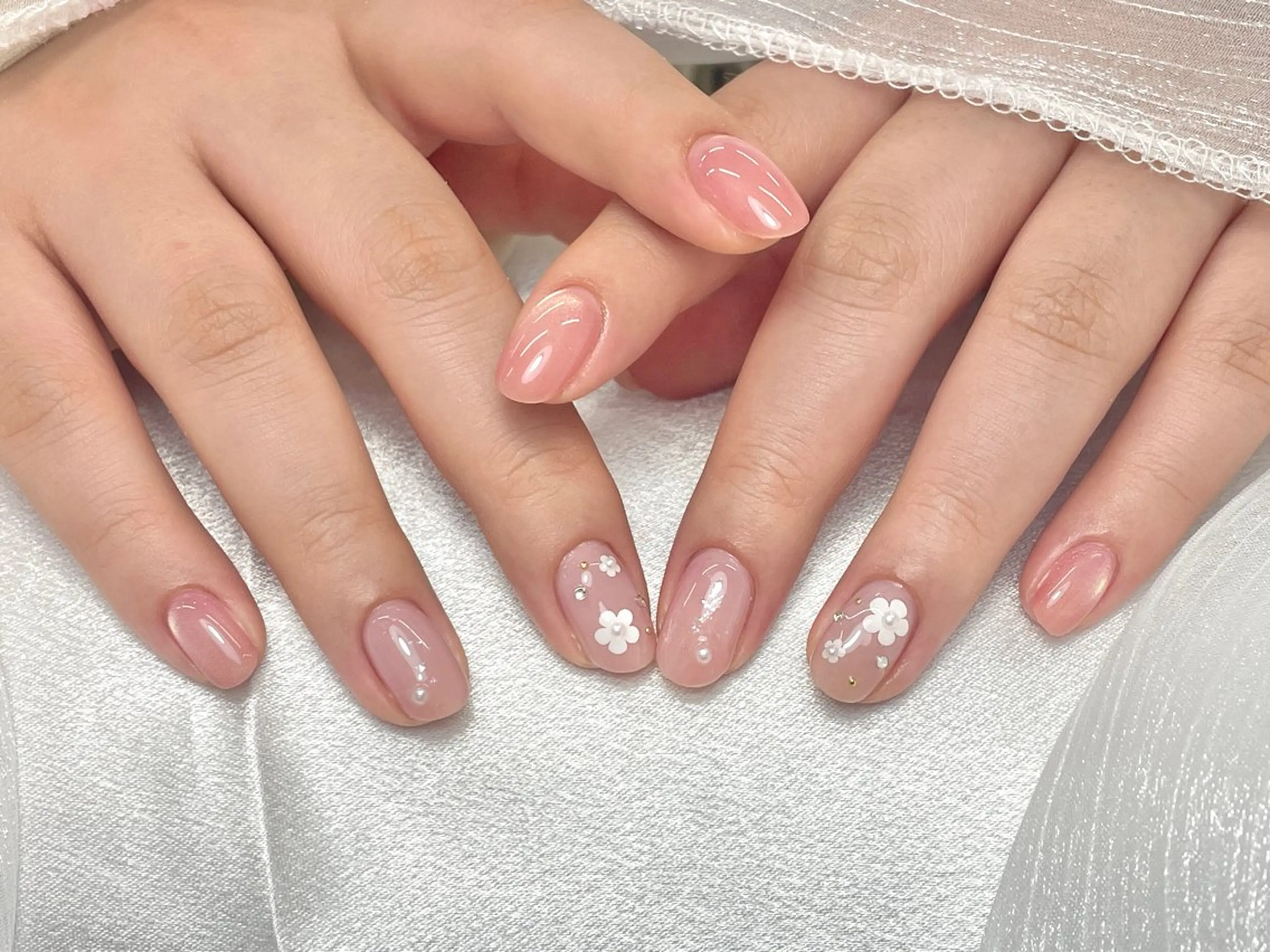 ネイル 持ち込み 夏 目のネイルデザイン