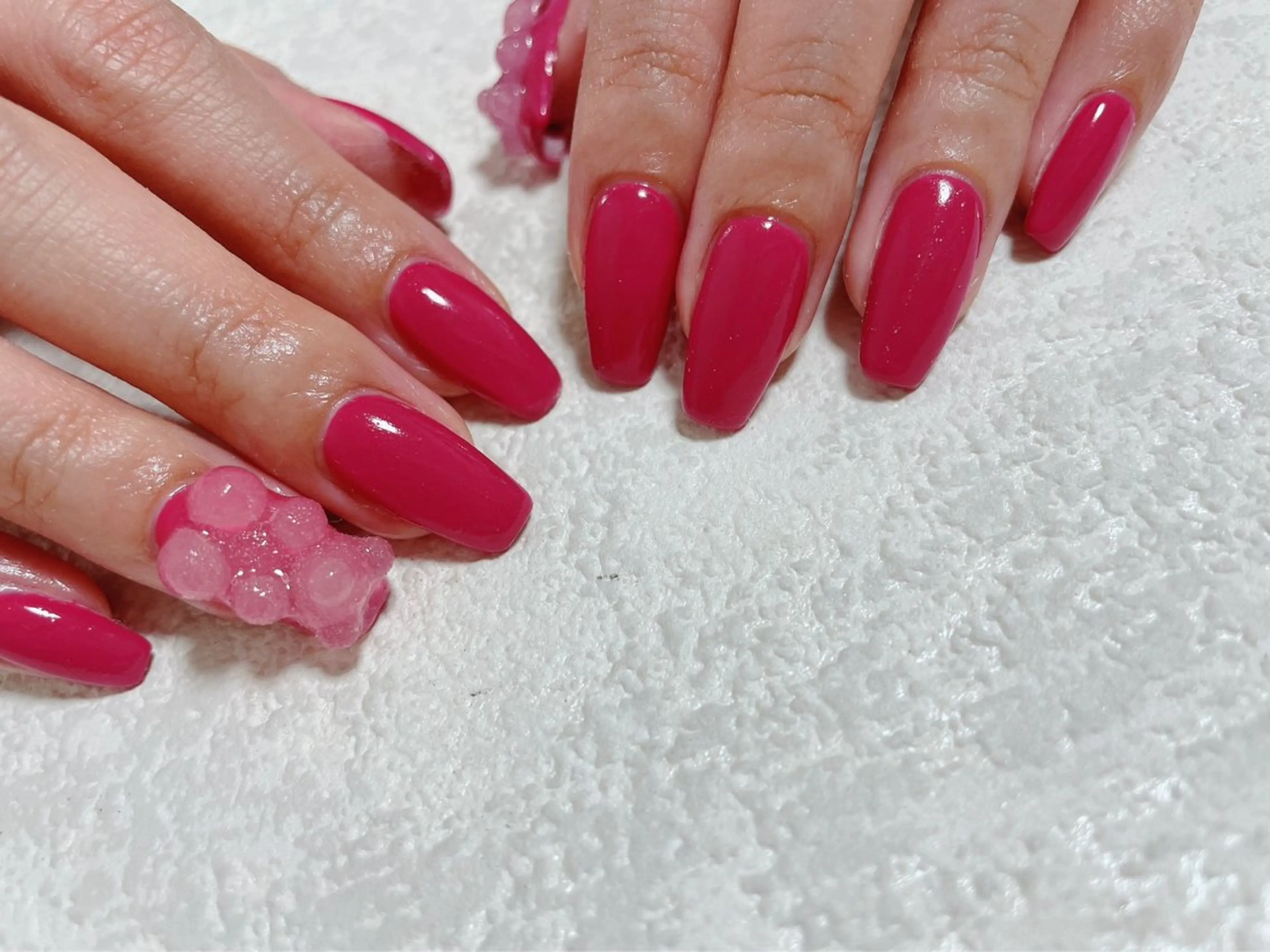 ネイル ジェルネイル 韓国ネイル メンズネイル ワンカラーネイル パラジェル kiki nail たまプラーザのネイルデザイン