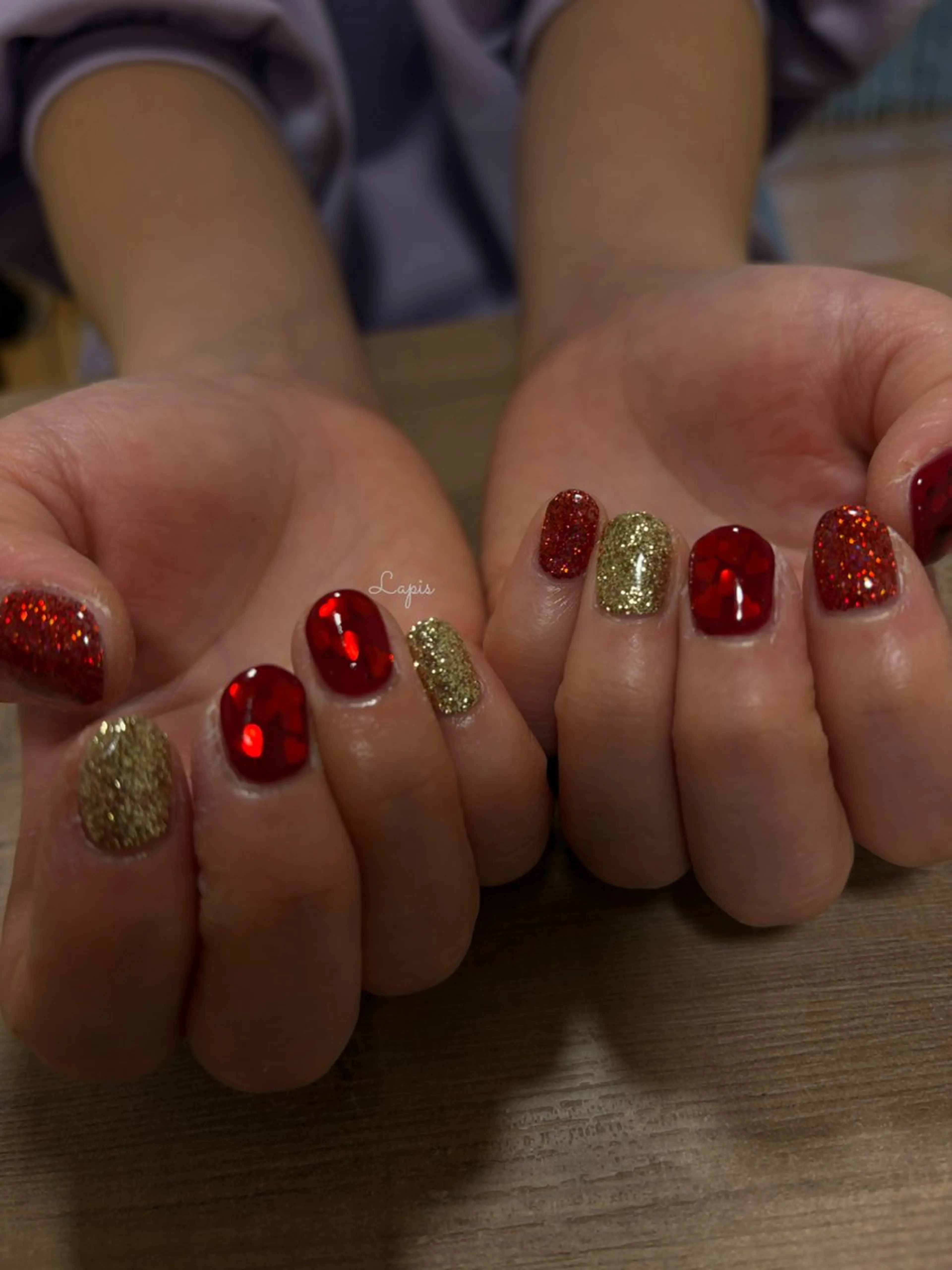 ネイル ハンドネイル Lapis *のネイルデザイン